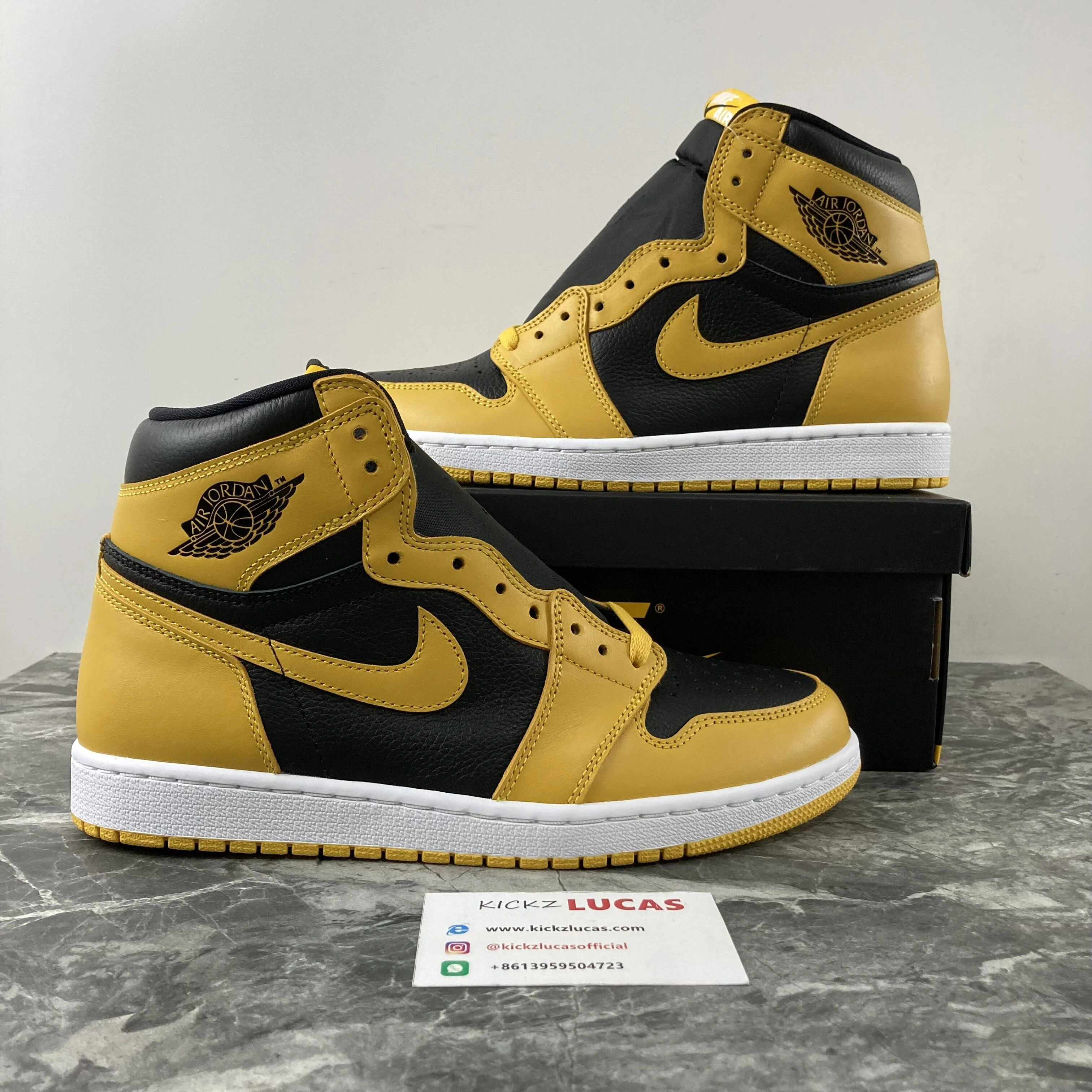 RelaxedFit Air Jordan 1 Retro High Pollen 555088- 1723