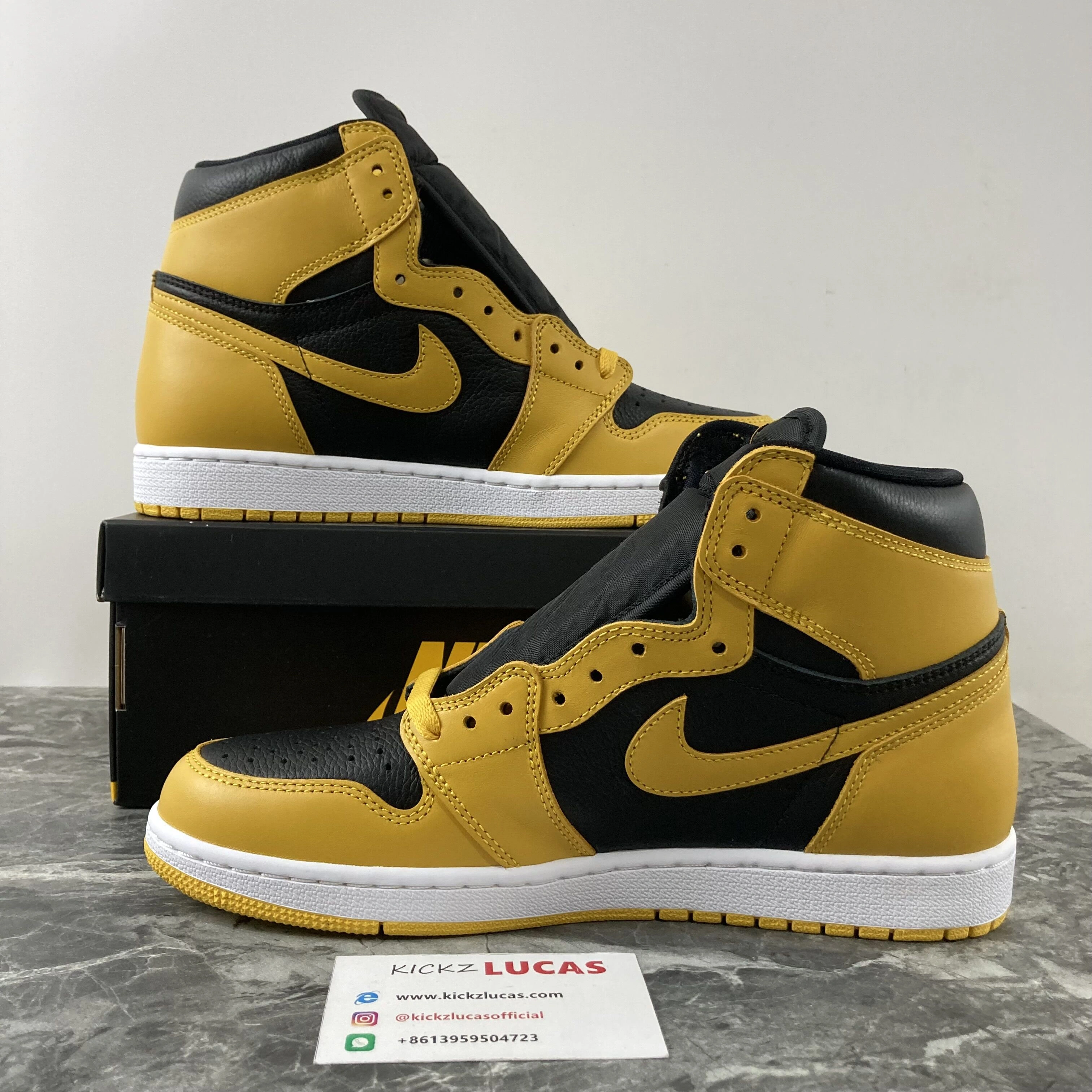 RelaxedFit Air Jordan 1 Retro High Pollen 555088- 1723