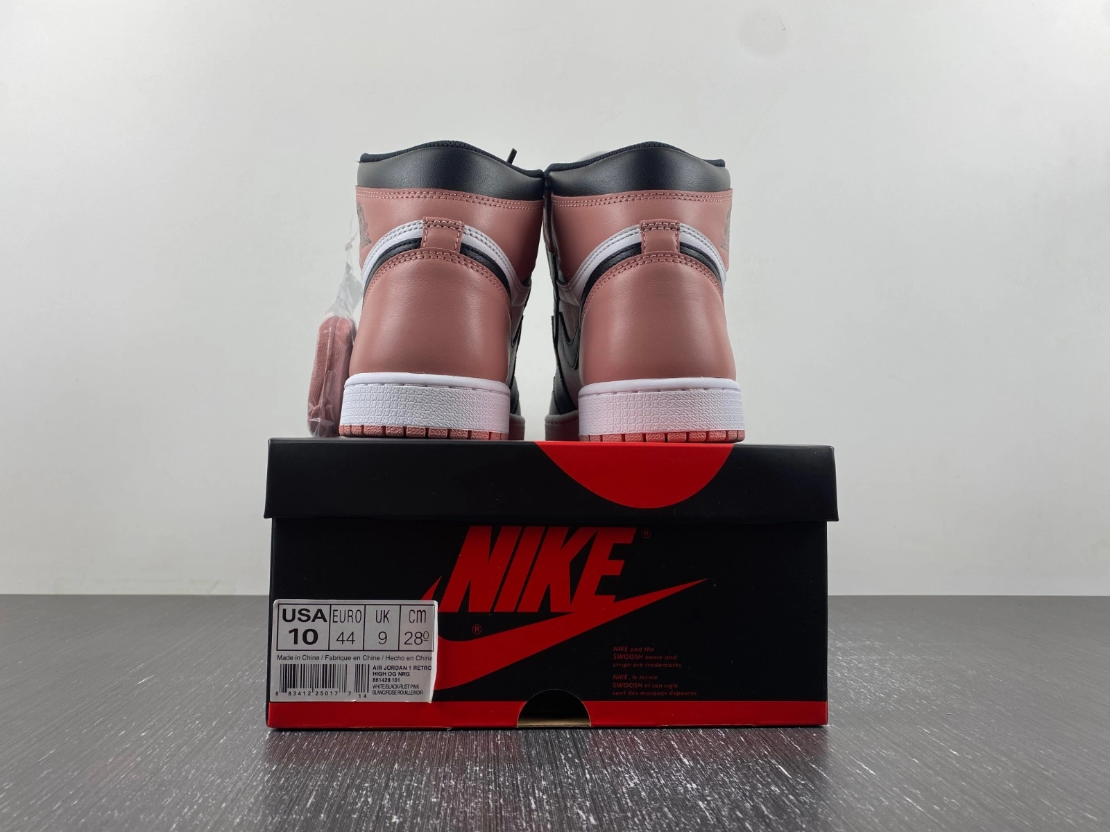 StreetReady Air Jordan 1 Retro High Rust Pink 861428- 1453