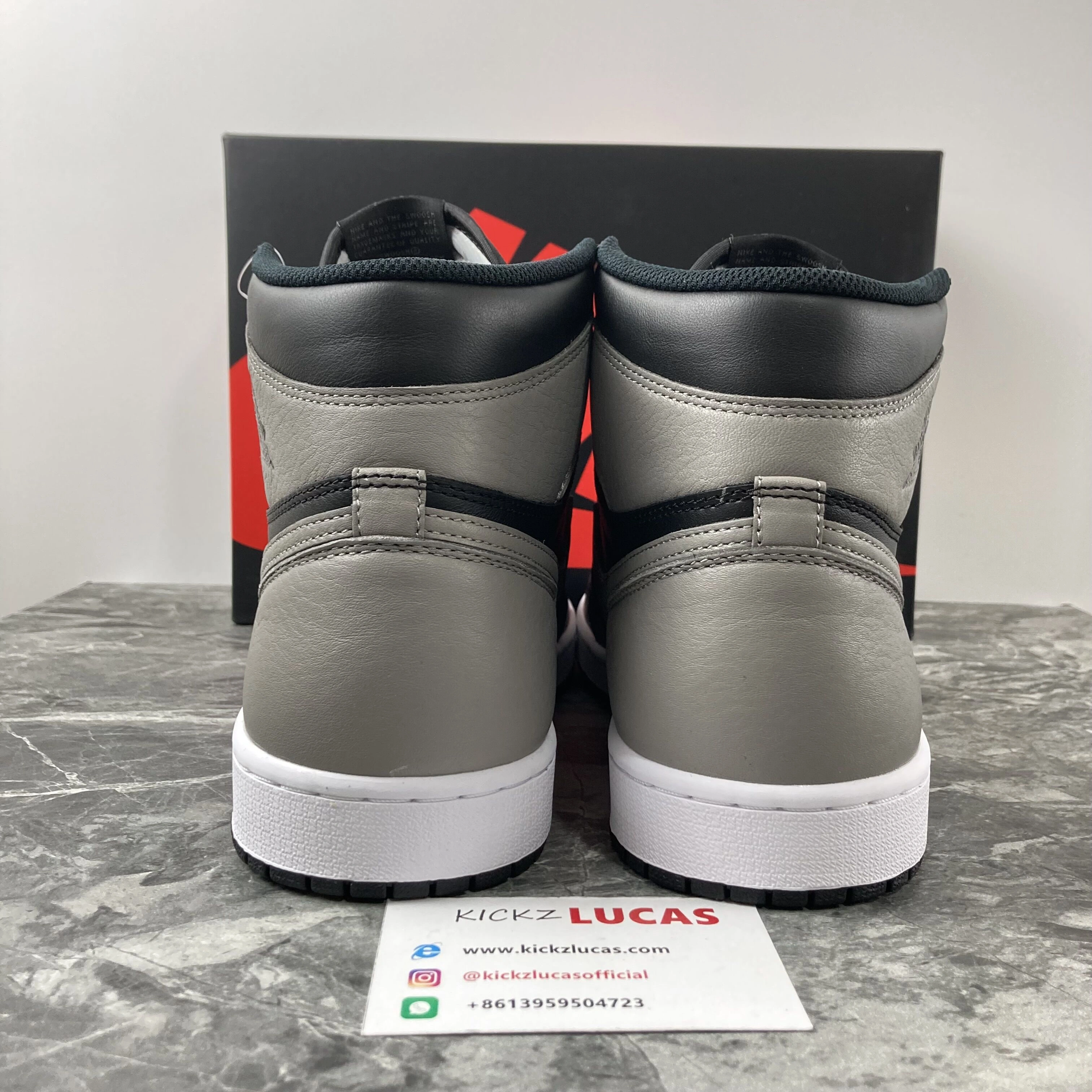 TravelReady Air Jordan 1 Retro High Shadow 555088- 1743