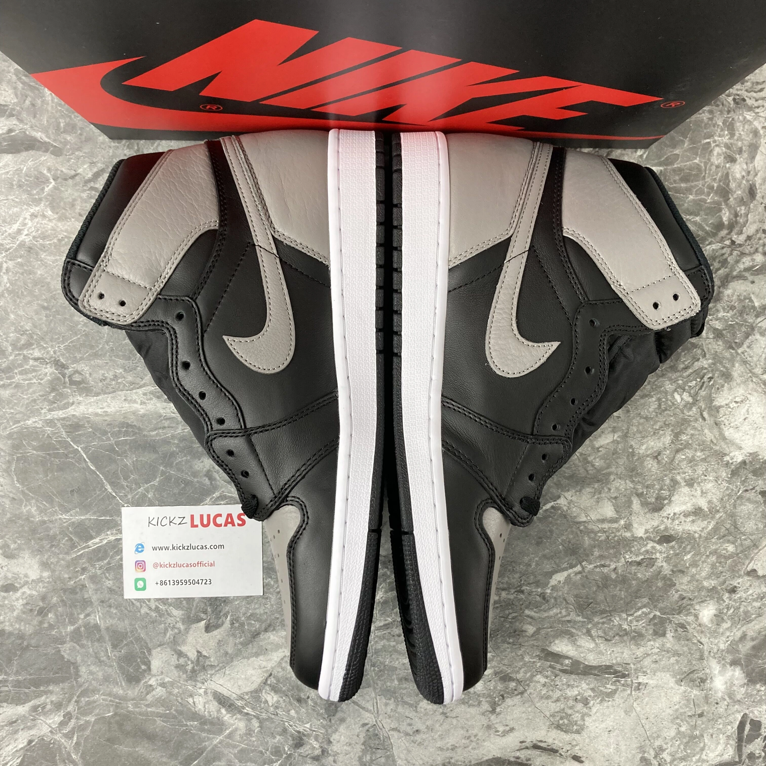 TravelReady Air Jordan 1 Retro High Shadow 555088- 1743