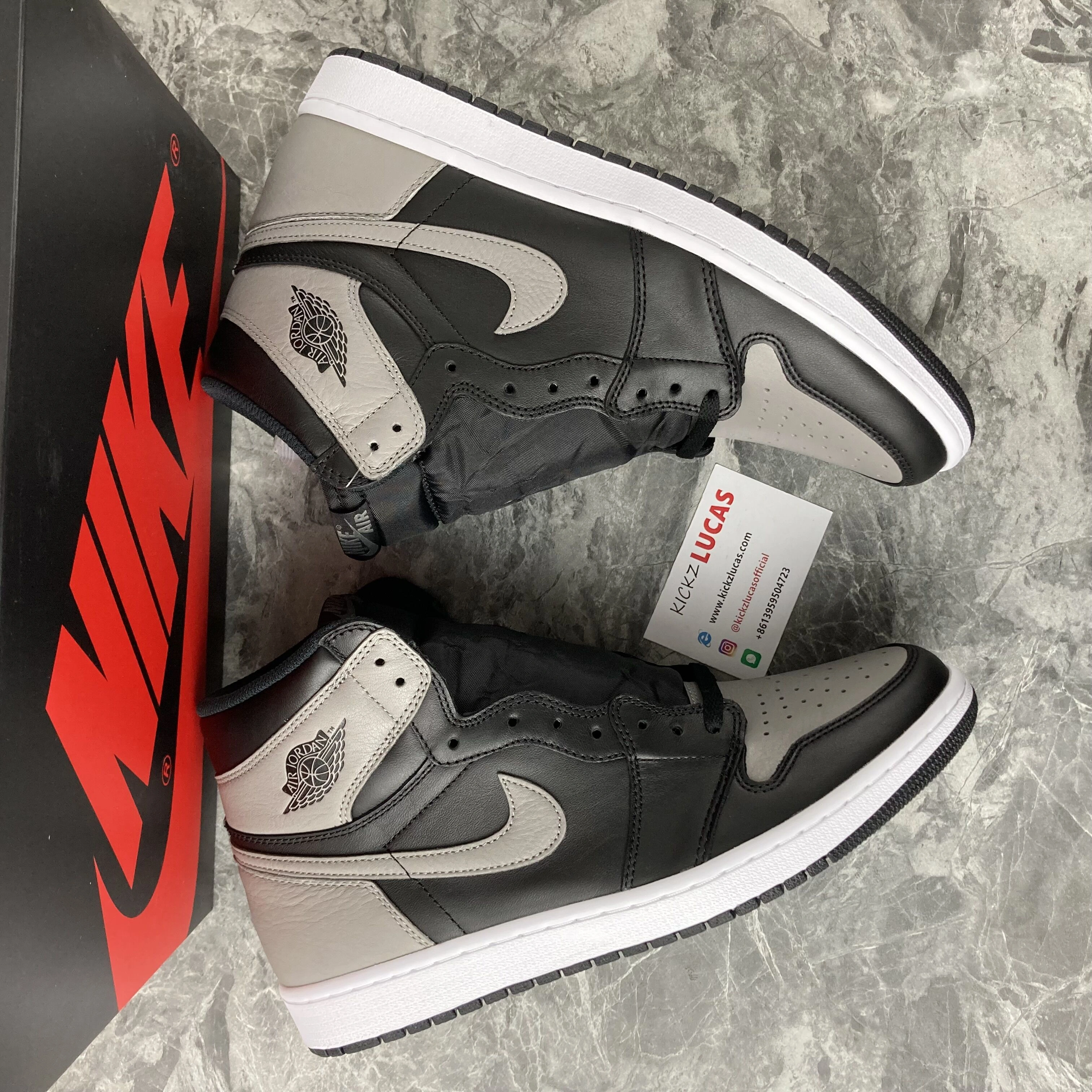 TravelReady Air Jordan 1 Retro High Shadow 555088- 1743