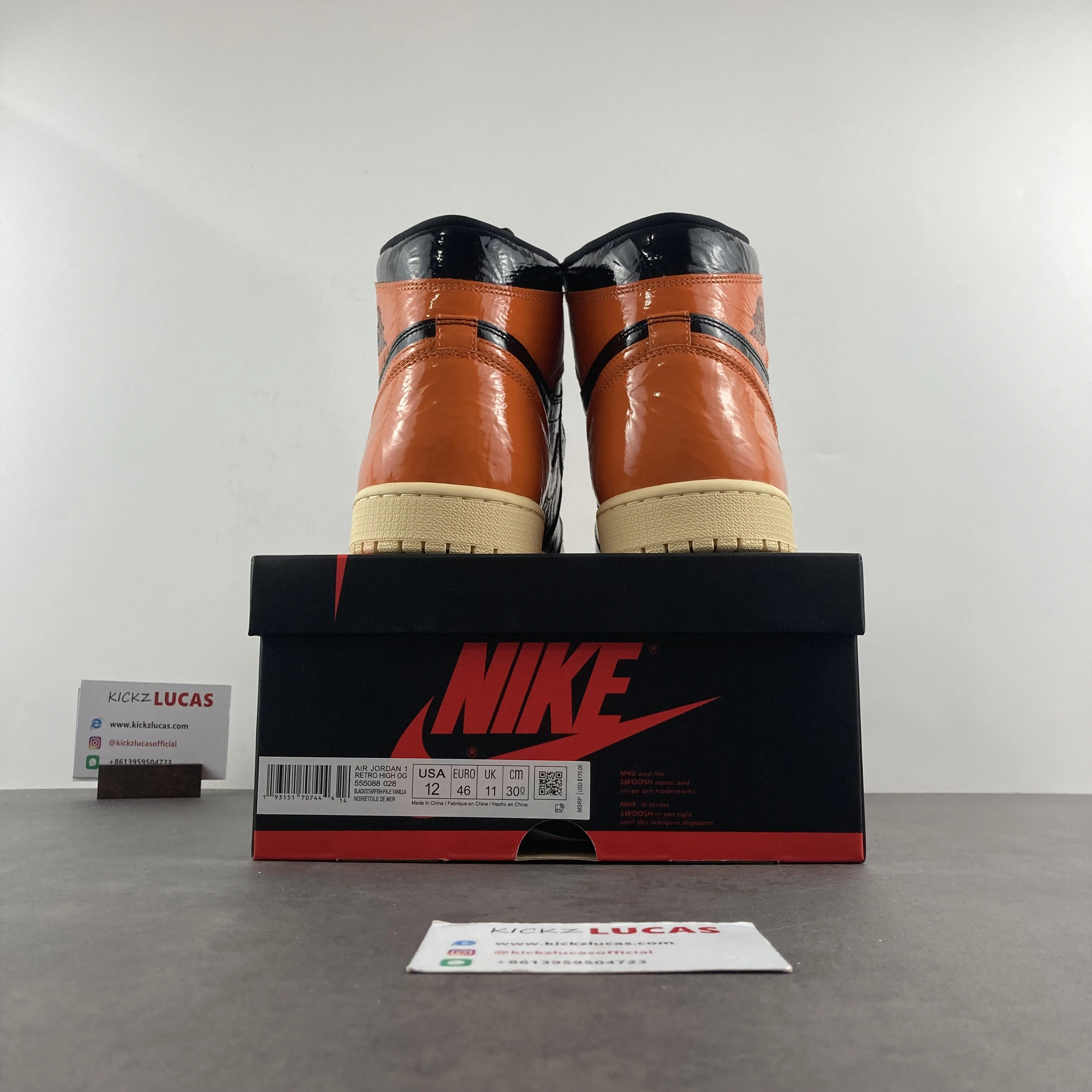 Air Jordan 1 Retro High Shattered Backboard 3.0 555088- Neat 1794