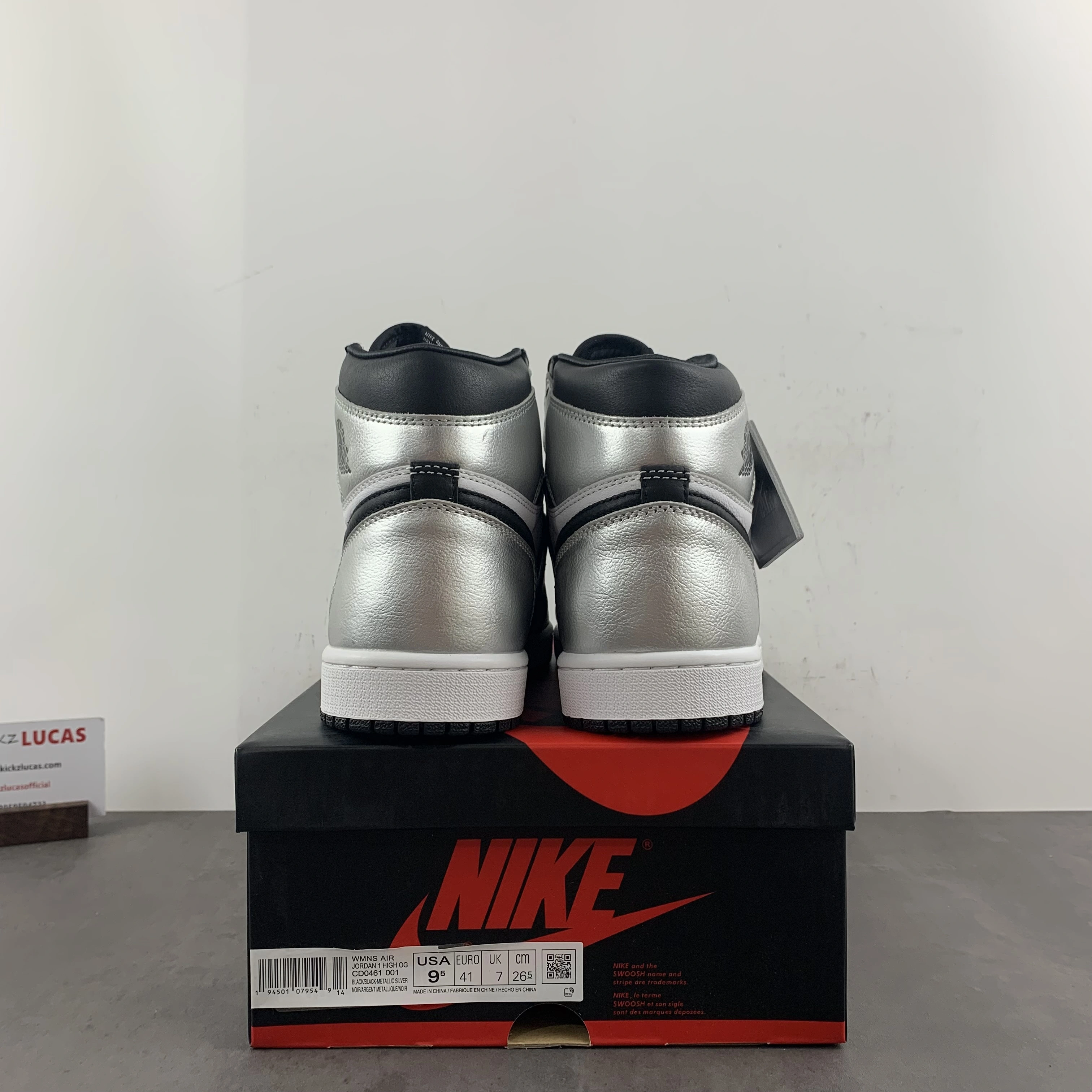 Seasonal Air Jordan 1 Retro High Silver Toe CD0461- 1751
