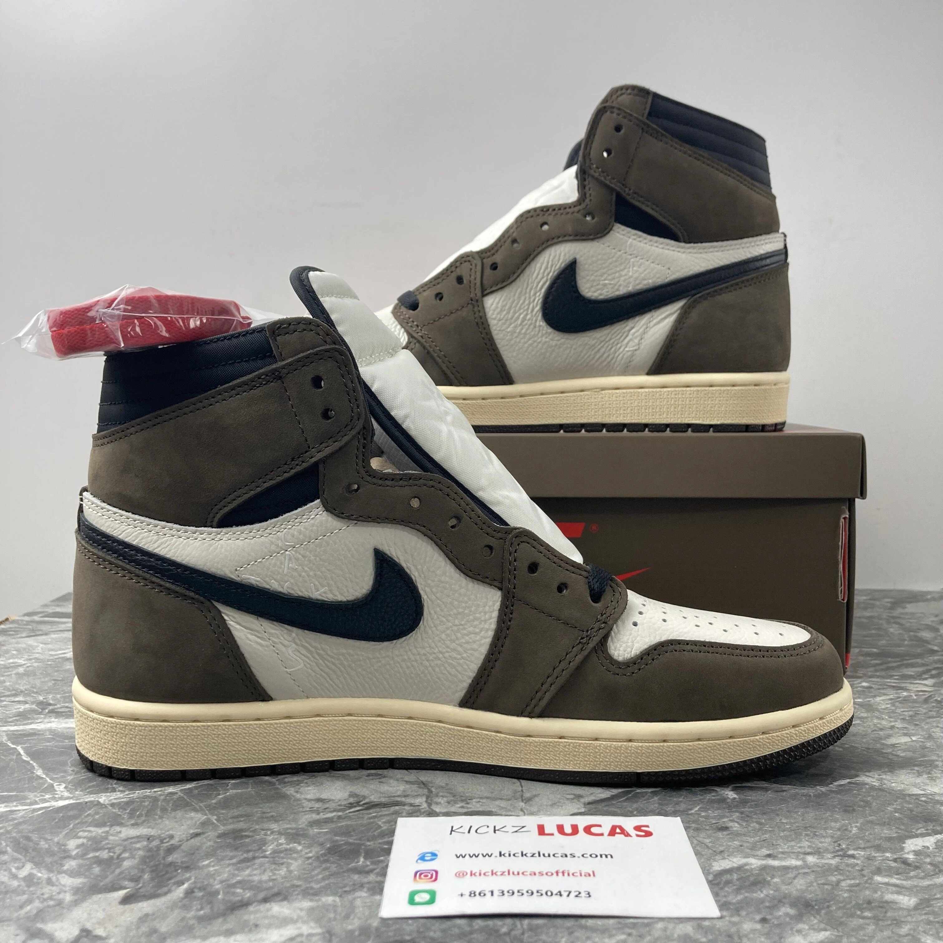 Air Jordan 1 Retro High Travis Scott CD4487- Vibrant 1758