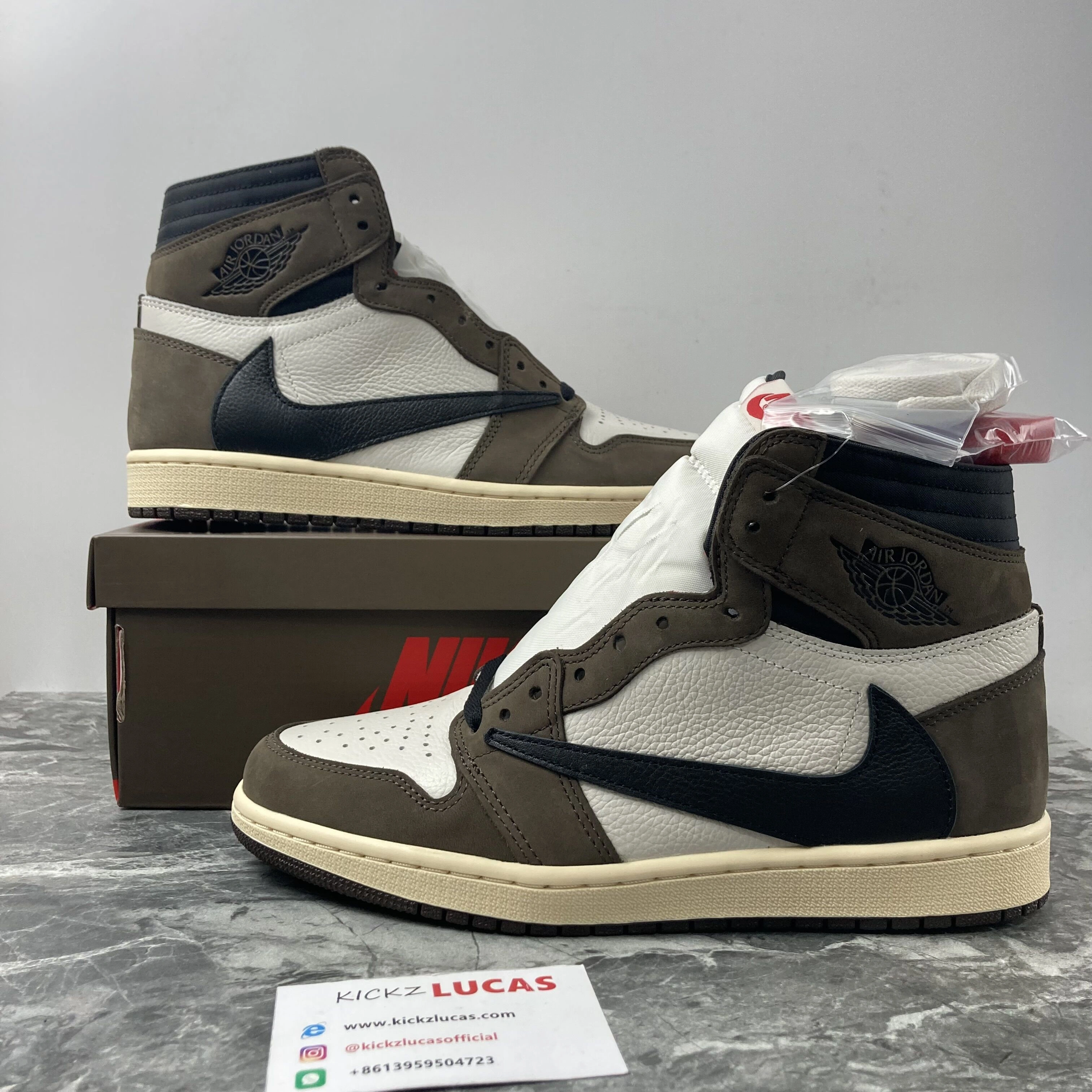 Air Jordan 1 Retro High Travis Scott CD4487- Vibrant 1758