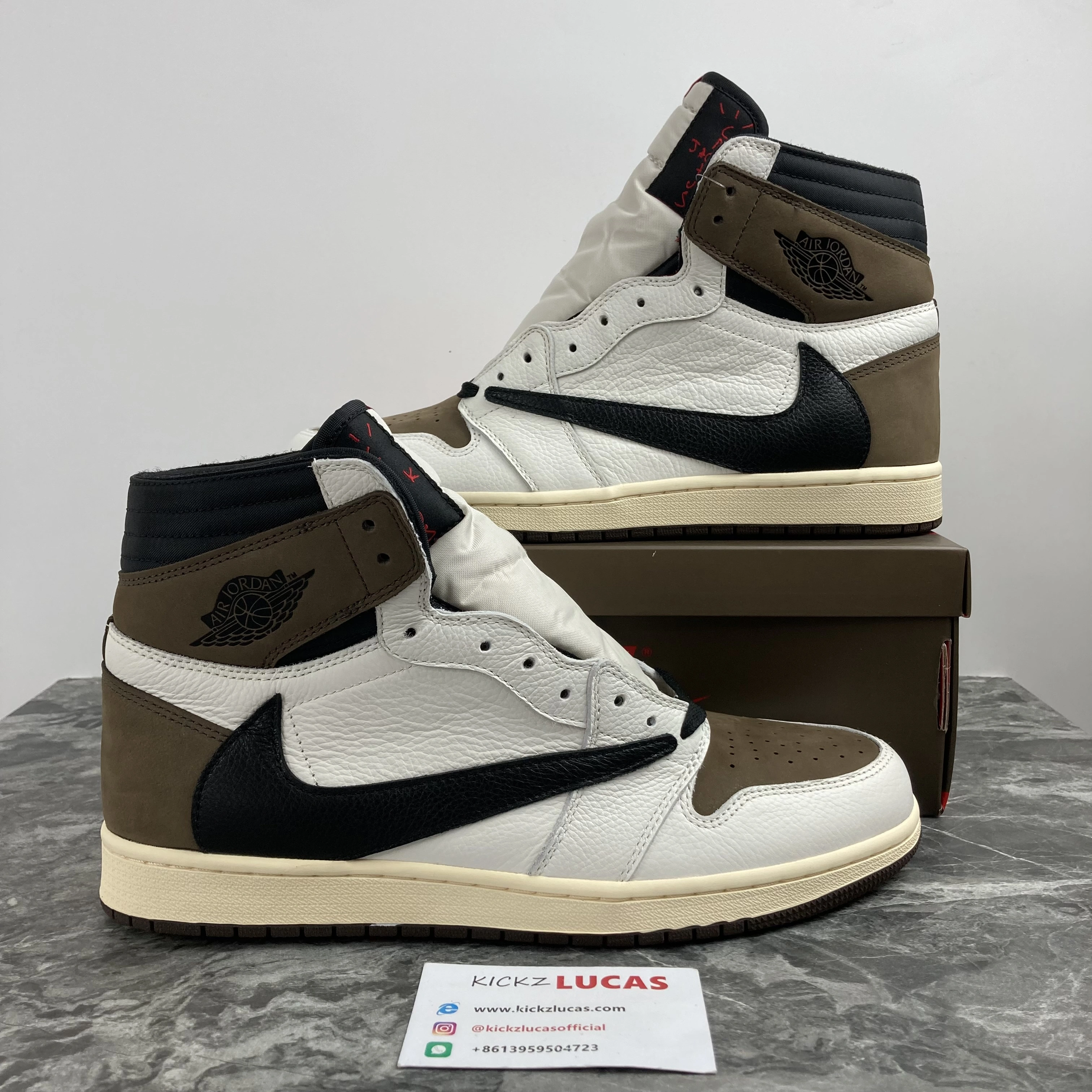 Air Jordan 1 Retro High Travis Scott Reverse Mocha CD4487- Contemporary 1667