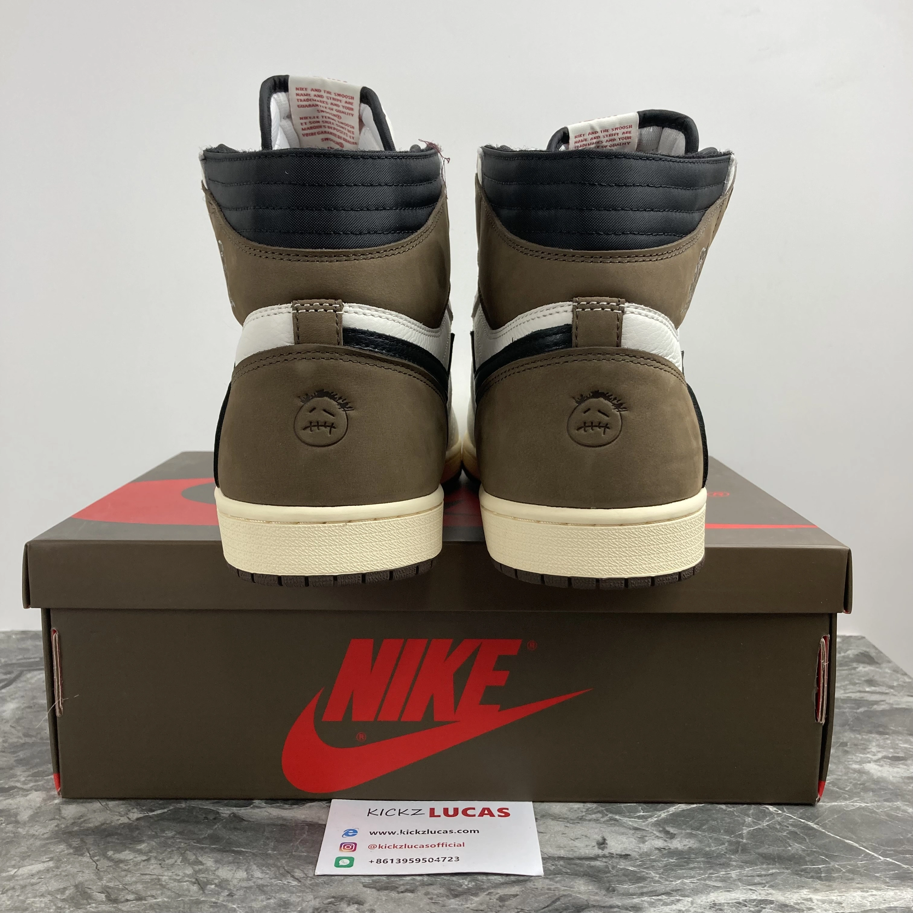 Air Jordan 1 Retro High Travis Scott Reverse Mocha CD4487- Contemporary 1667