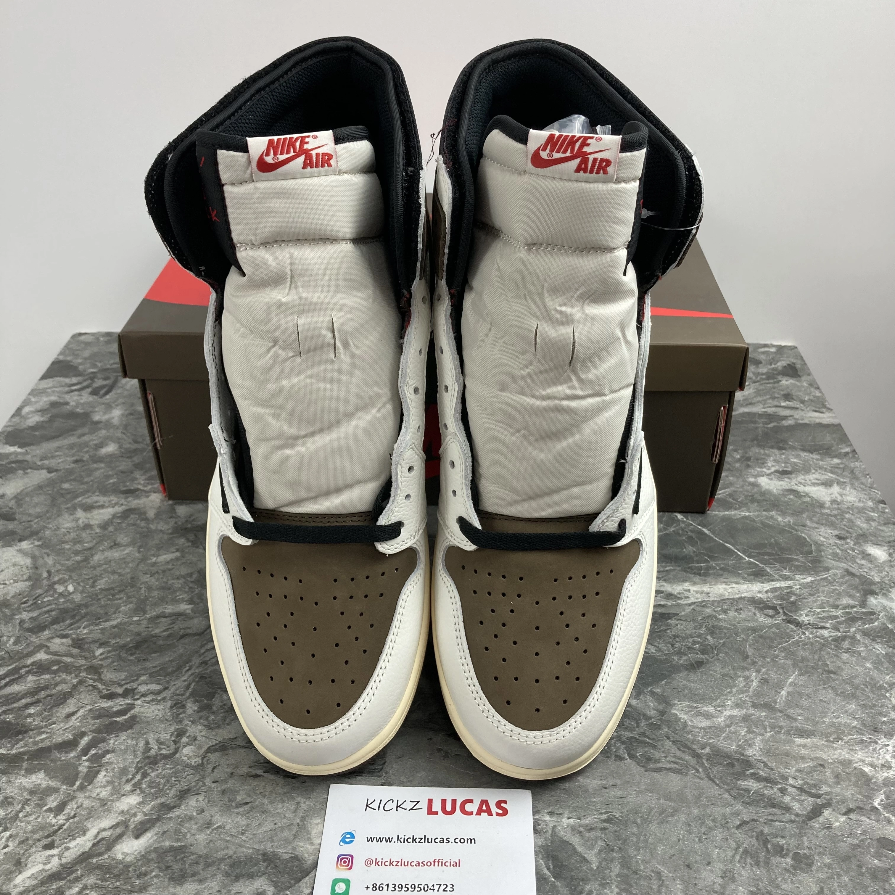 Air Jordan 1 Retro High Travis Scott Reverse Mocha CD4487- Contemporary 1667