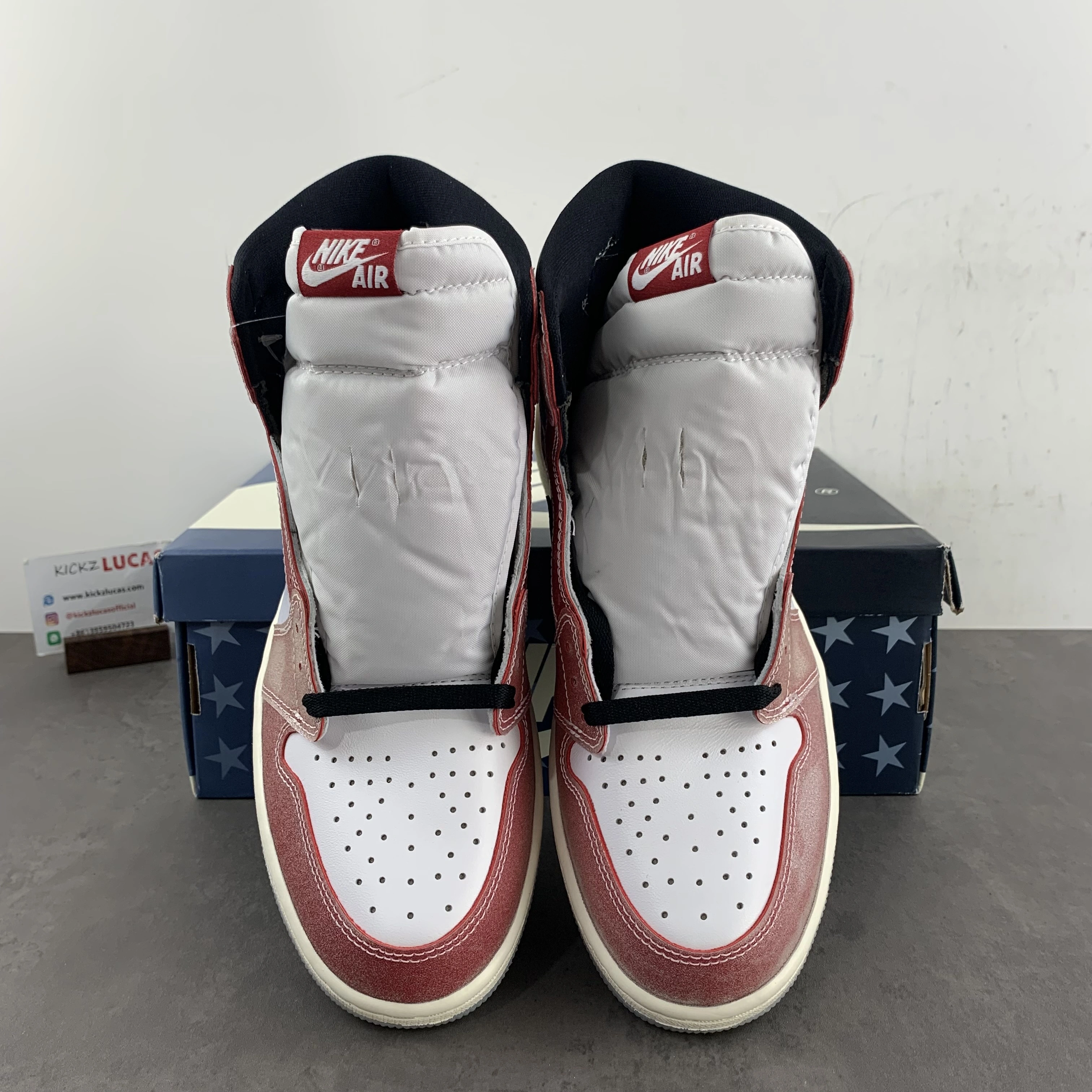 Air Jordan 1 Retro High Trophy Room Chicago (W  Blue Laces) DA2728- Affordable 1740
