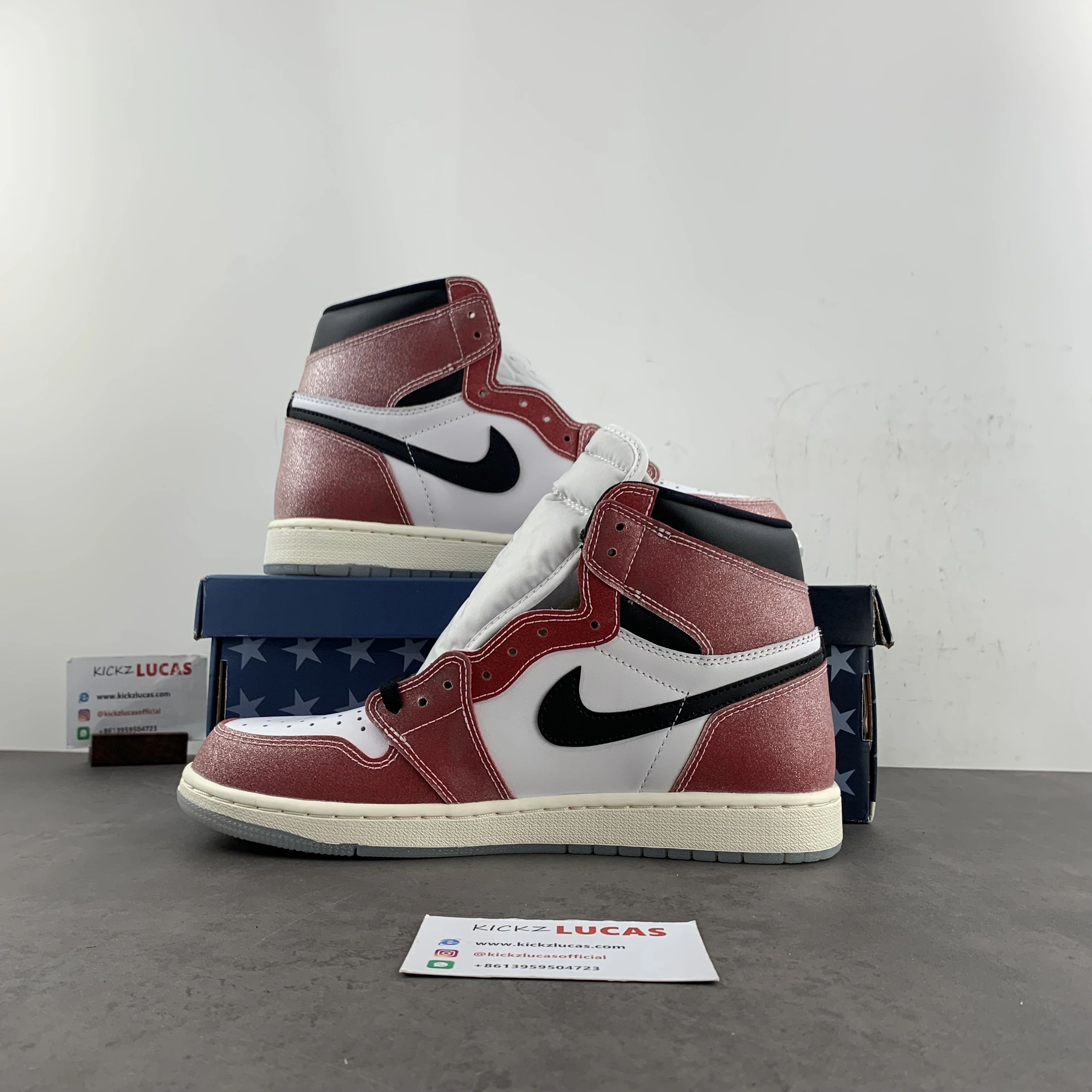 Air Jordan 1 Retro High Trophy Room Chicago (W  Blue Laces) DA2728- Affordable 1740