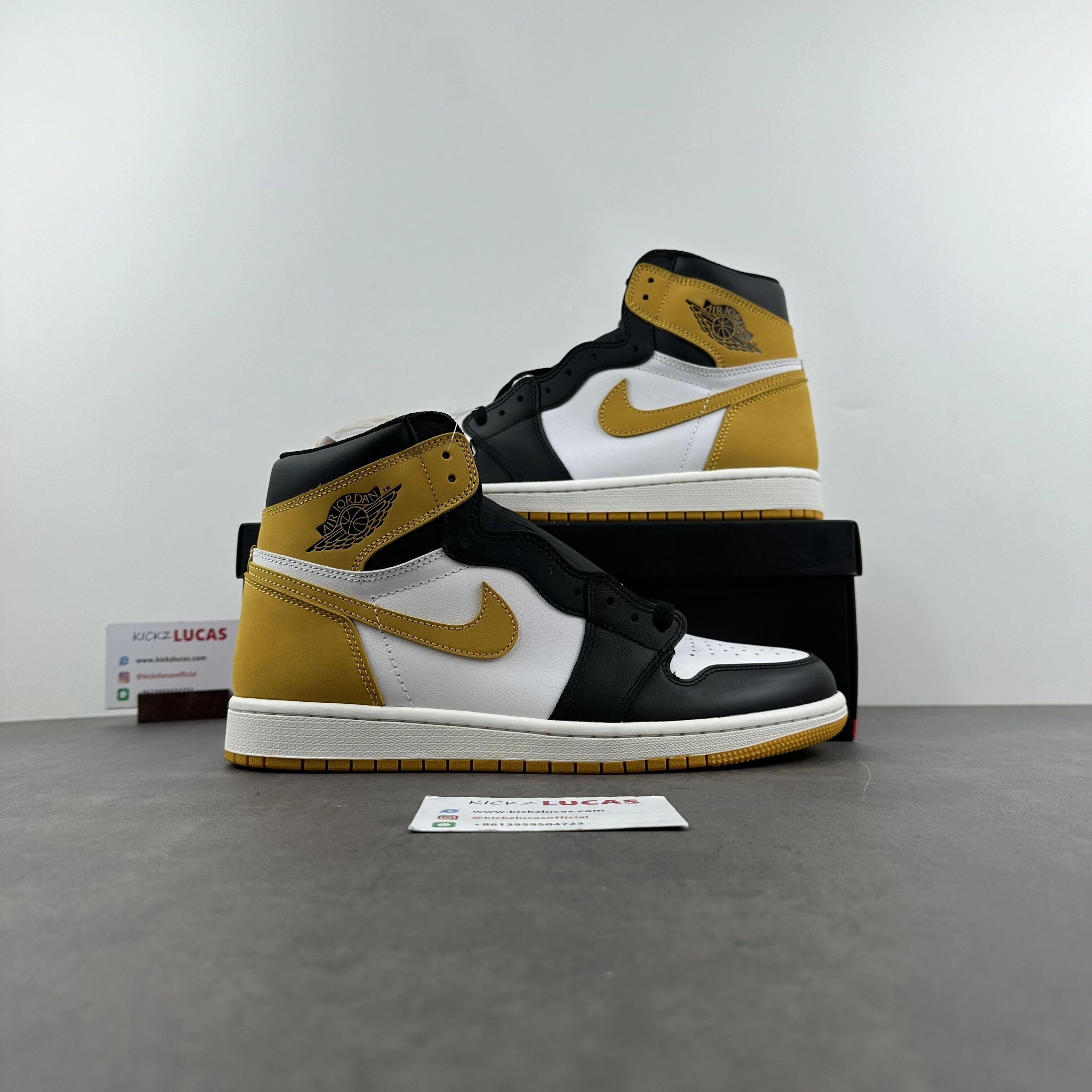 Air Jordan 1 Retro High Yellow Ochre 555088- Cozy 1461