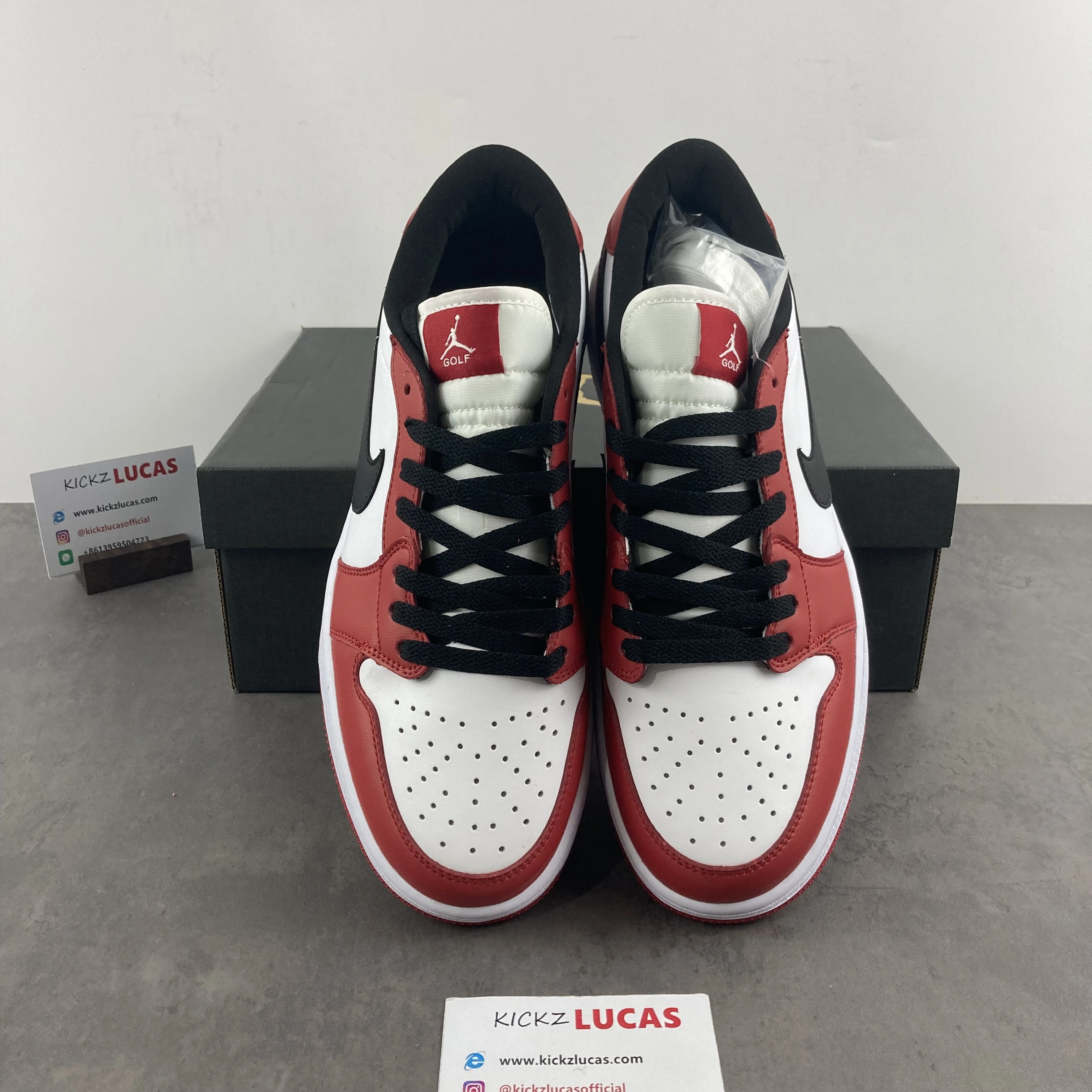 Sporty Air Jordan 1 Retro Low Golf Chicago DD9315- 1483