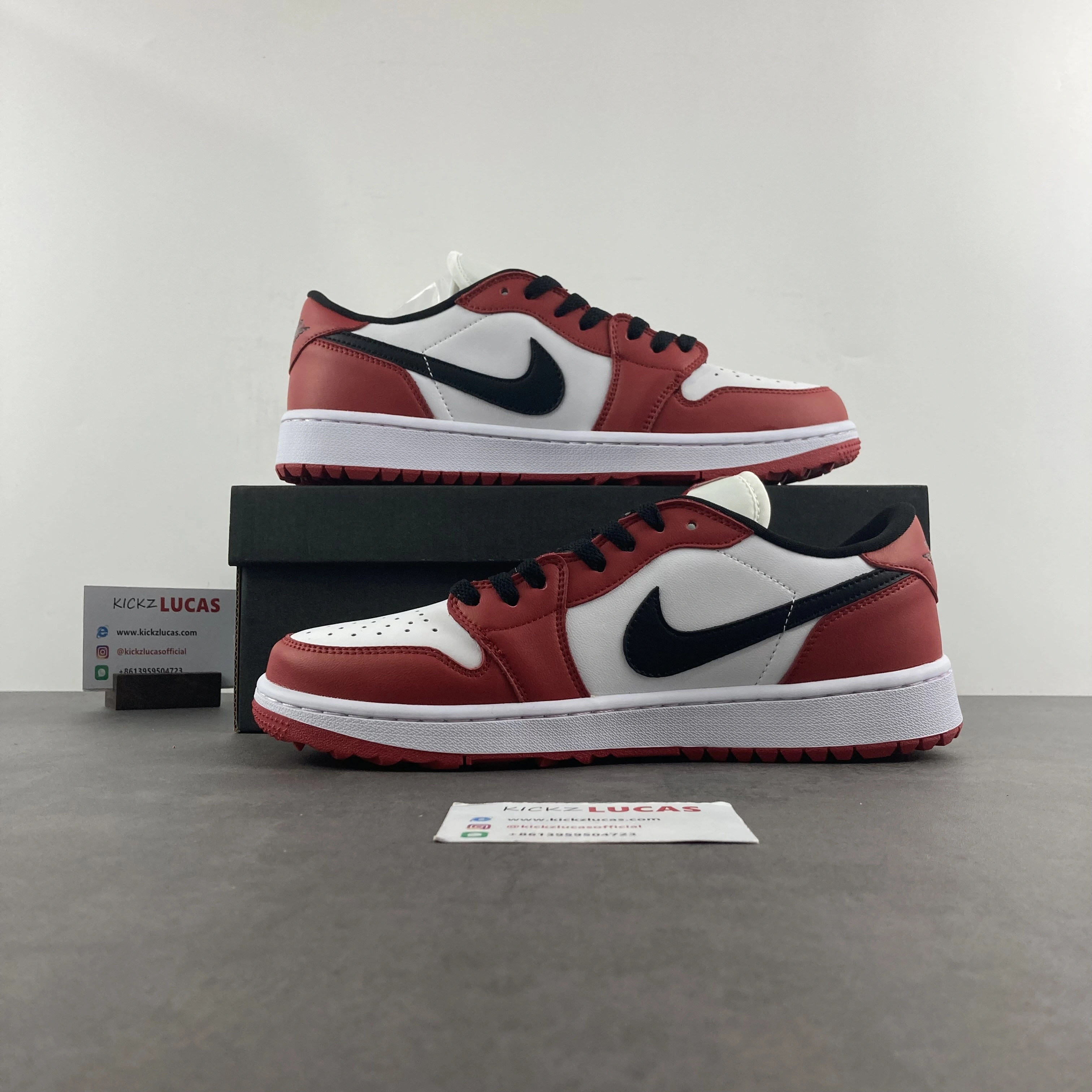 Sporty Air Jordan 1 Retro Low Golf Chicago DD9315- 1483