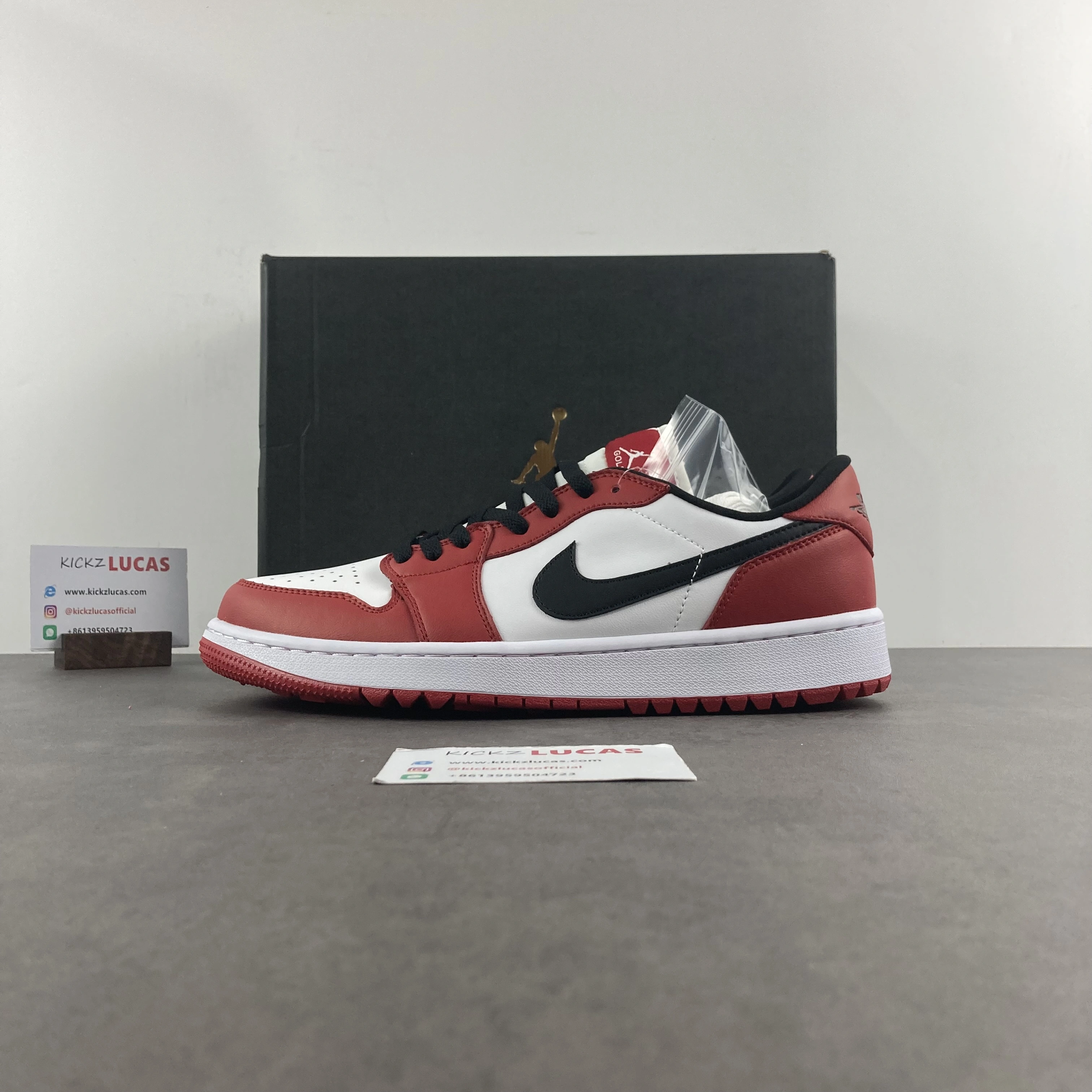 Sporty Air Jordan 1 Retro Low Golf Chicago DD9315- 1483