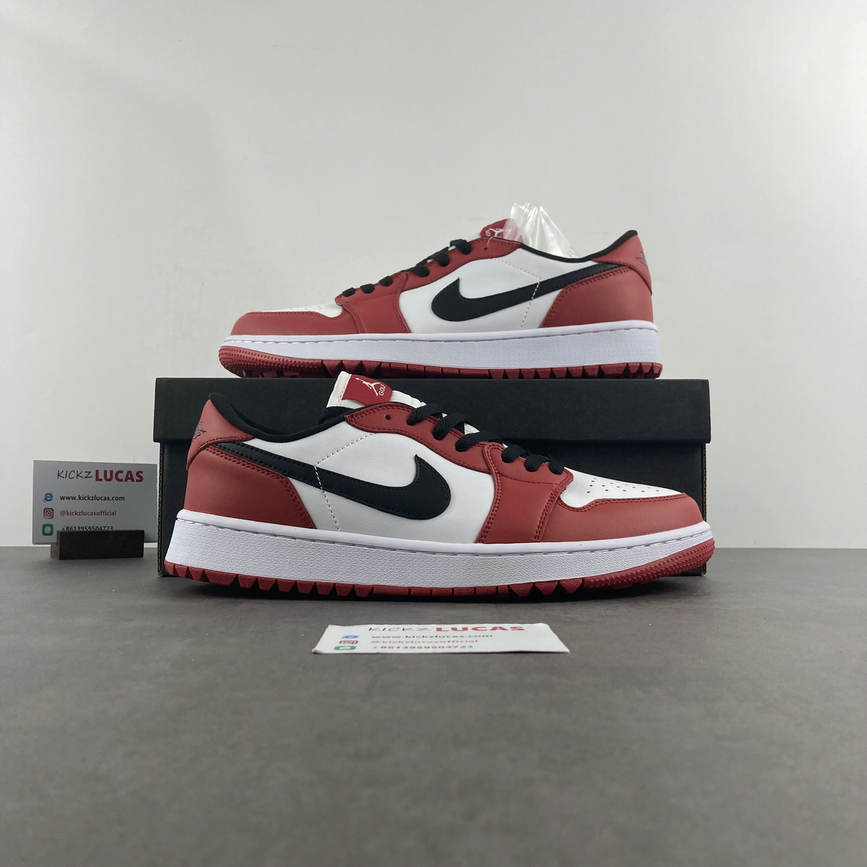 Sporty Air Jordan 1 Retro Low Golf Chicago DD9315- 1483