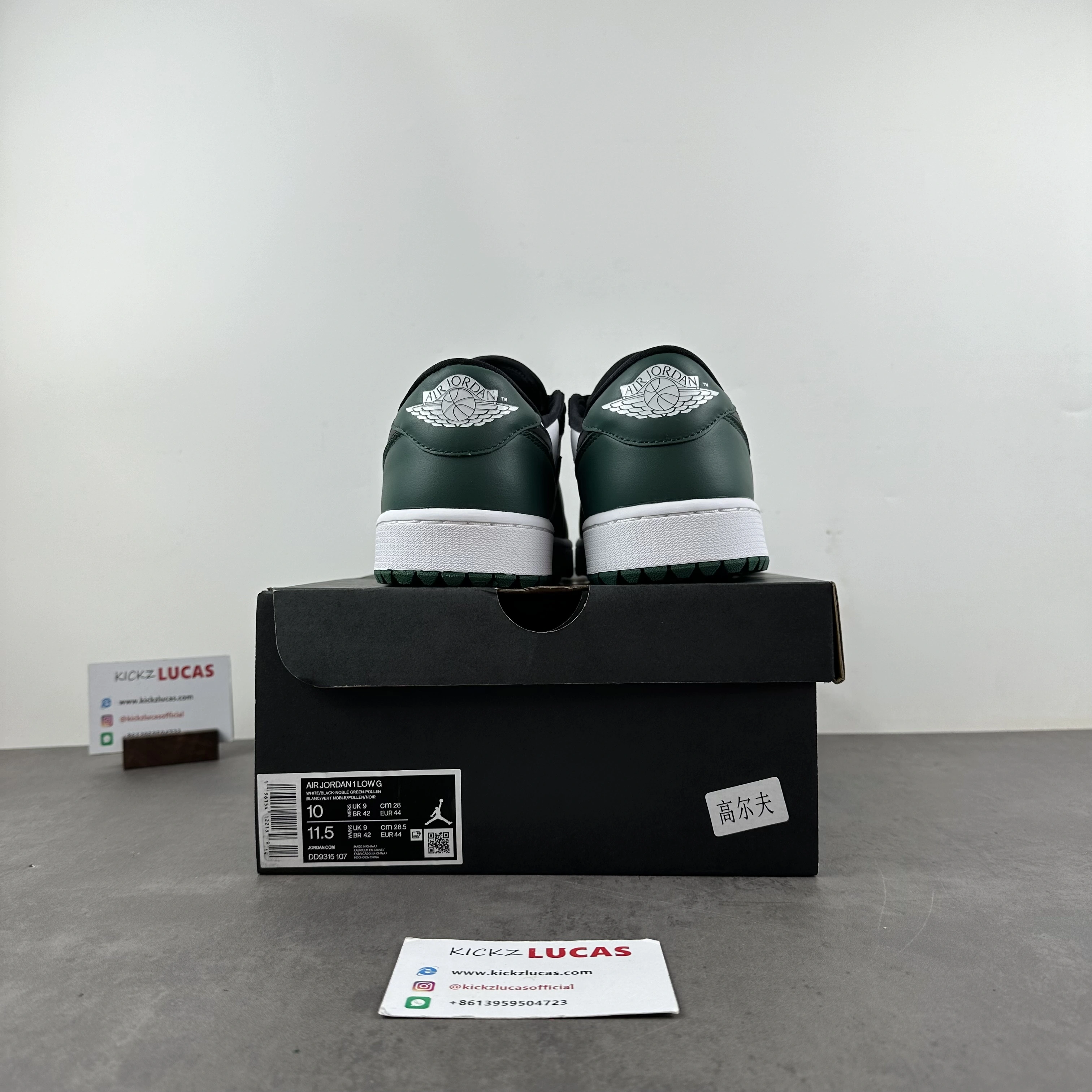 Air Jordan 1 Retro Low Golf Noble Green DD9315- Timeless 1417