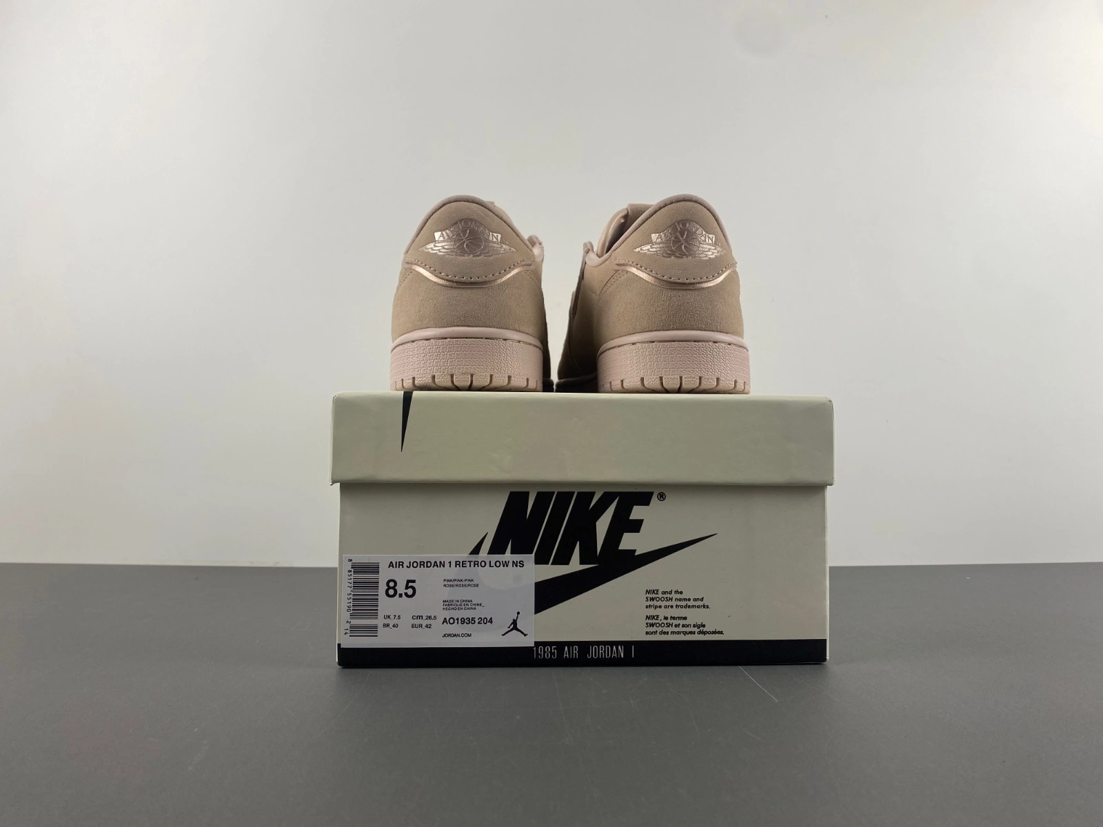 Unique Air Jordan 1 Retro Low NS Particle Beig AO1935- 1386