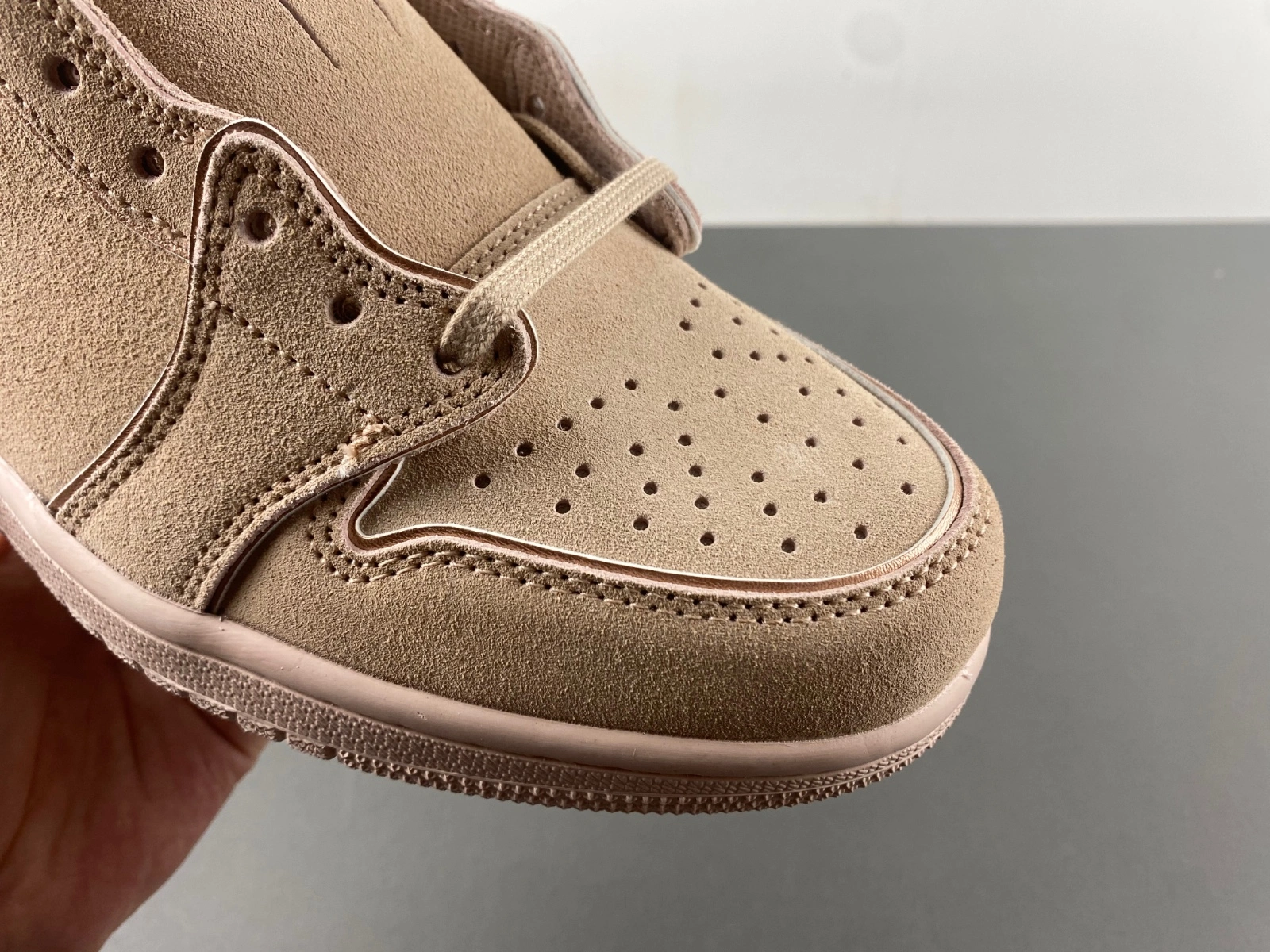 Unique Air Jordan 1 Retro Low NS Particle Beig AO1935- 1386