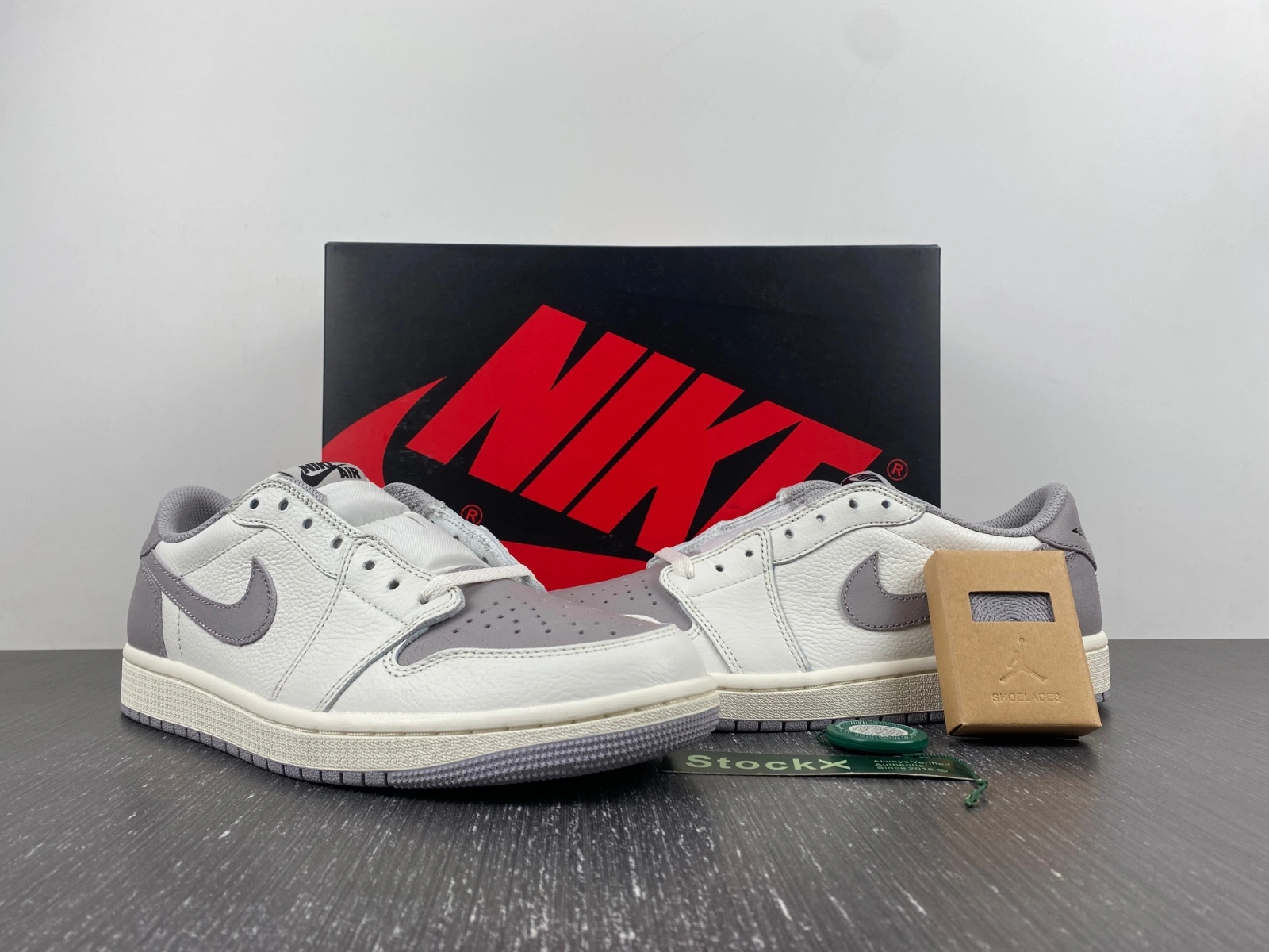 Trendy Air Jordan 1 Retro Low OG Atmosphere Grey CZ0790- 1536
