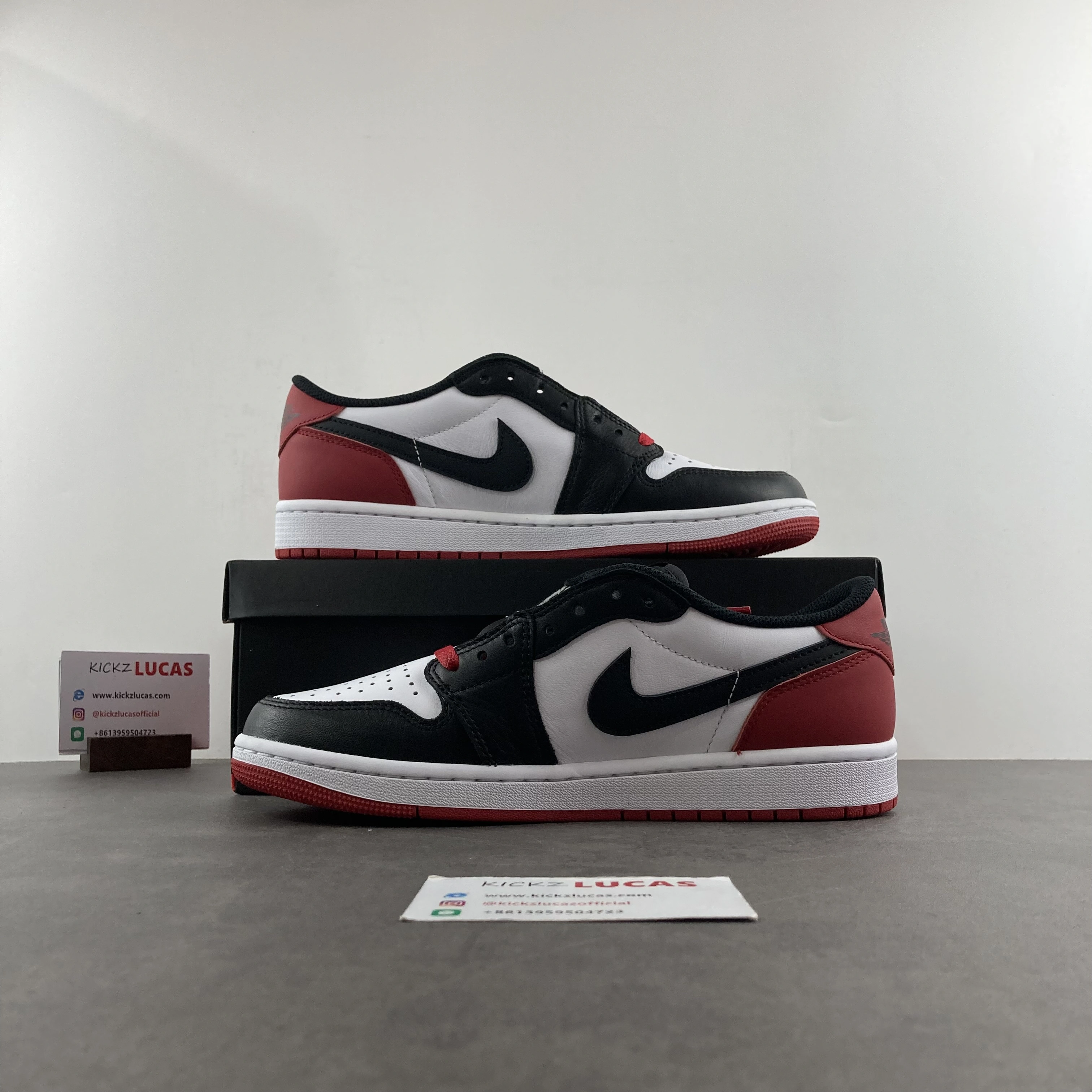 Air Jordan 1 Retro Low OG Black Toe CZ0790- Supportive 1546