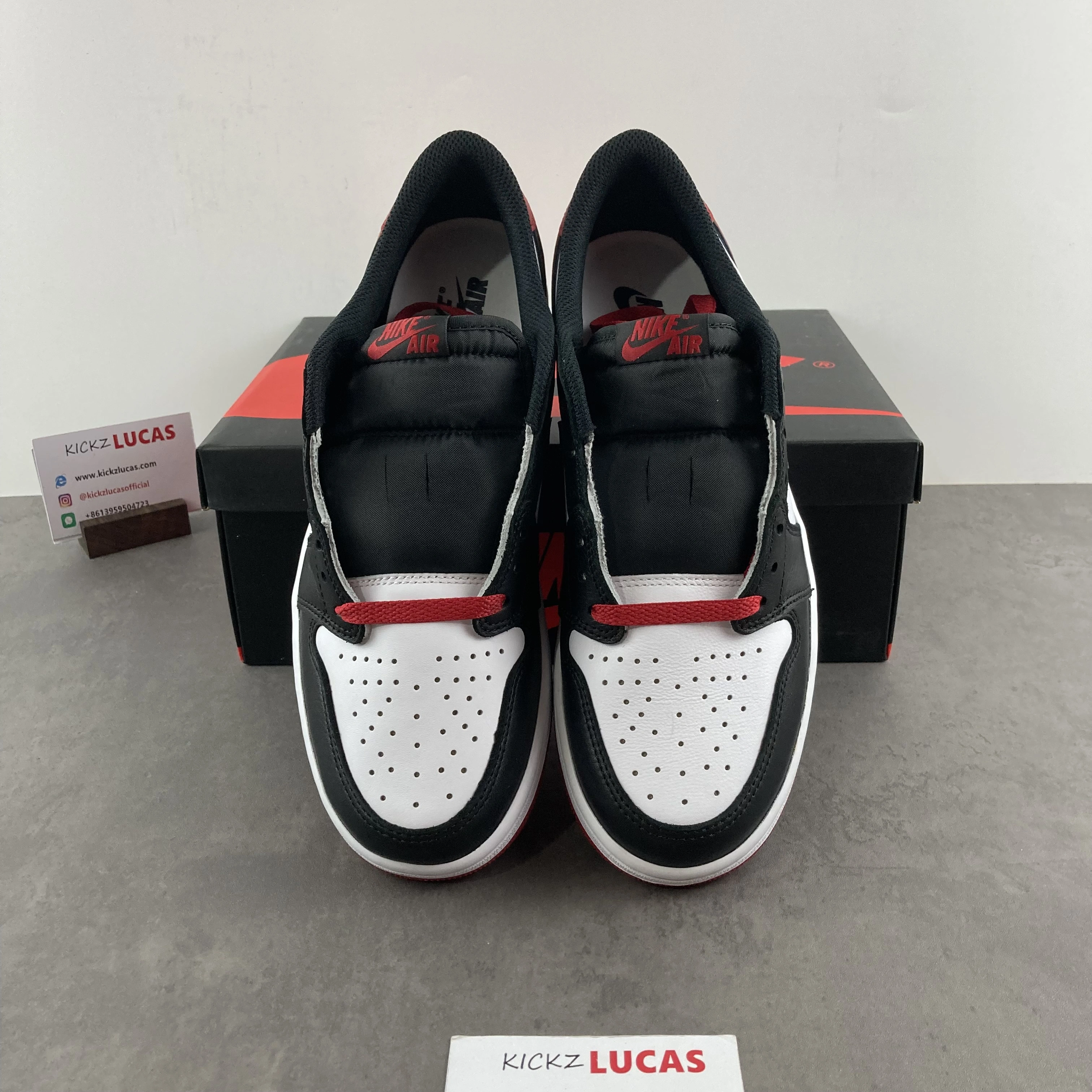 Air Jordan 1 Retro Low OG Black Toe CZ0790- Supportive 1546
