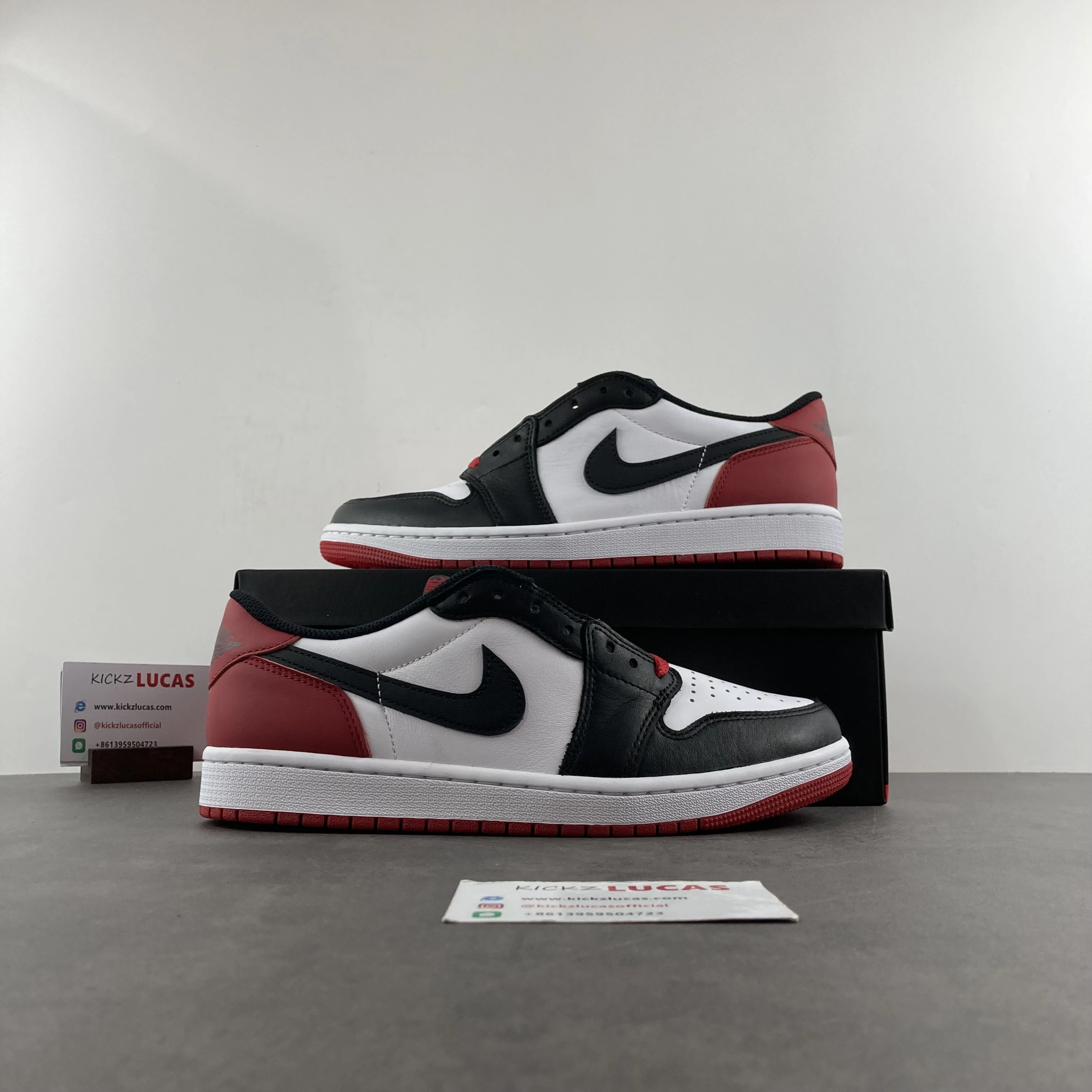 Air Jordan 1 Retro Low OG Black Toe CZ0790- Supportive 1546