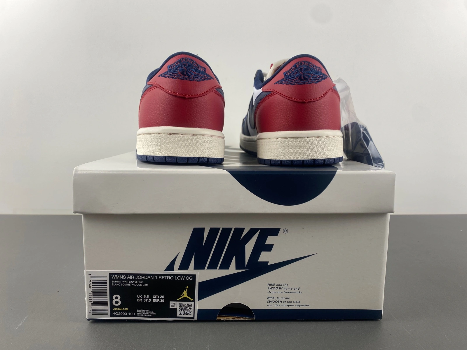 Air Jordan 1 Retro Low OG Howard University HQ2993- StreetReady 1354