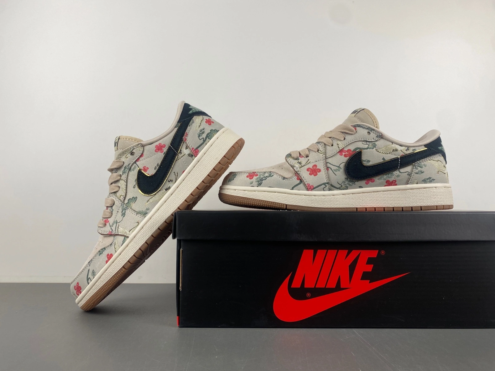 Air Jordan 1 Retro Low OG Rui Hachimura Oatmeal HV8293- Colorful 1342