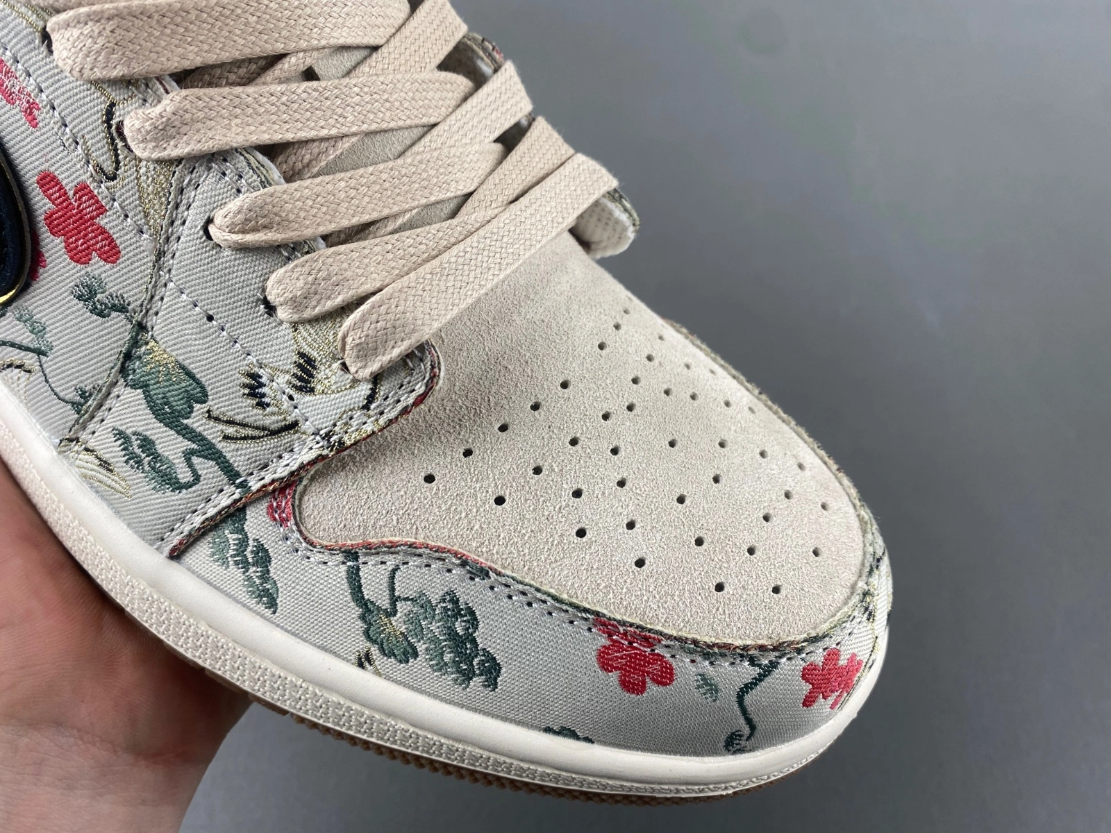 Air Jordan 1 Retro Low OG Rui Hachimura Oatmeal HV8293- Colorful 1342