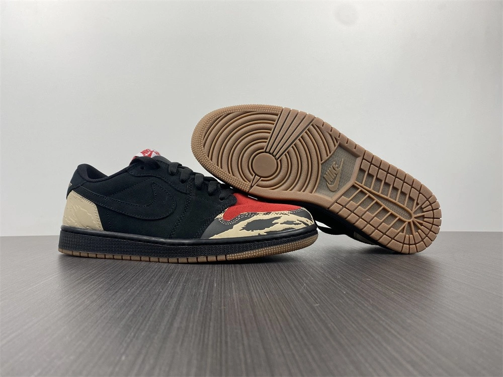 Stretchable Air Jordan 1 Retro Low OG SP SoleFly DN3400- 1683