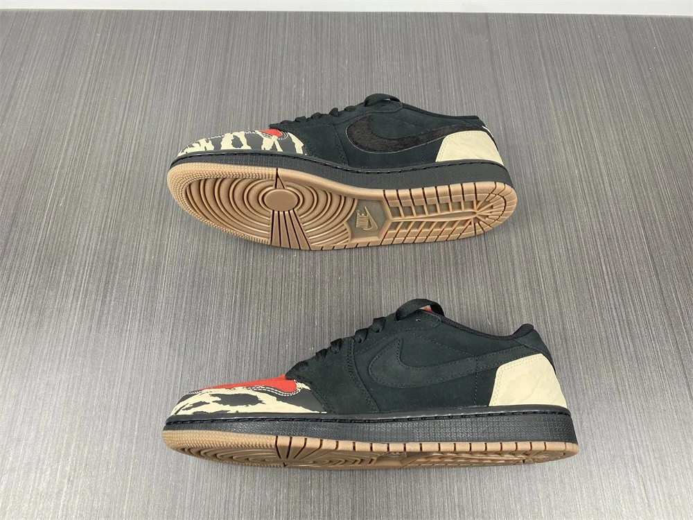 Stretchable Air Jordan 1 Retro Low OG SP SoleFly DN3400- 1683