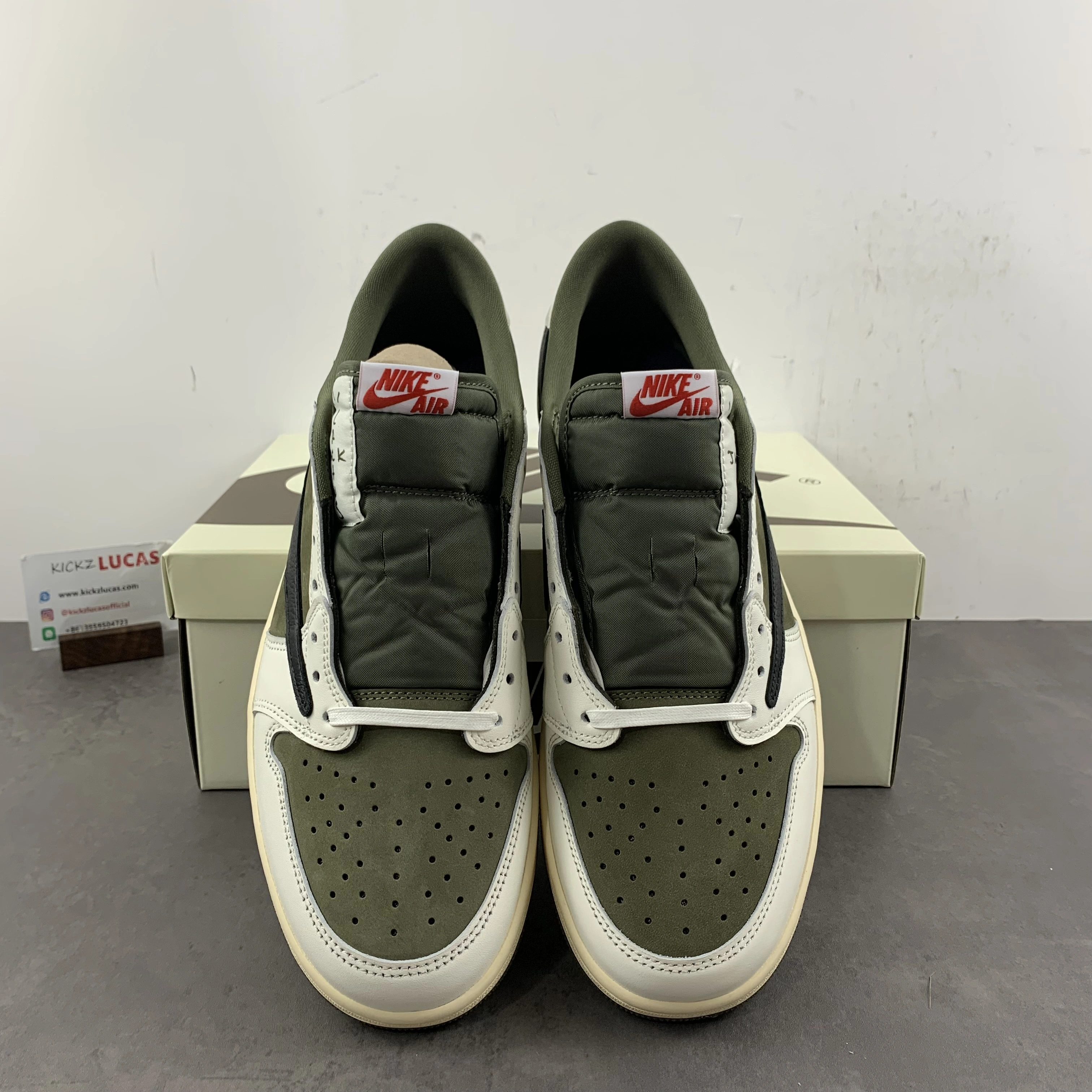Air Jordan 1 Retro Low OG SP Travis Scott Medium Olive DM7866- Reliable 1403