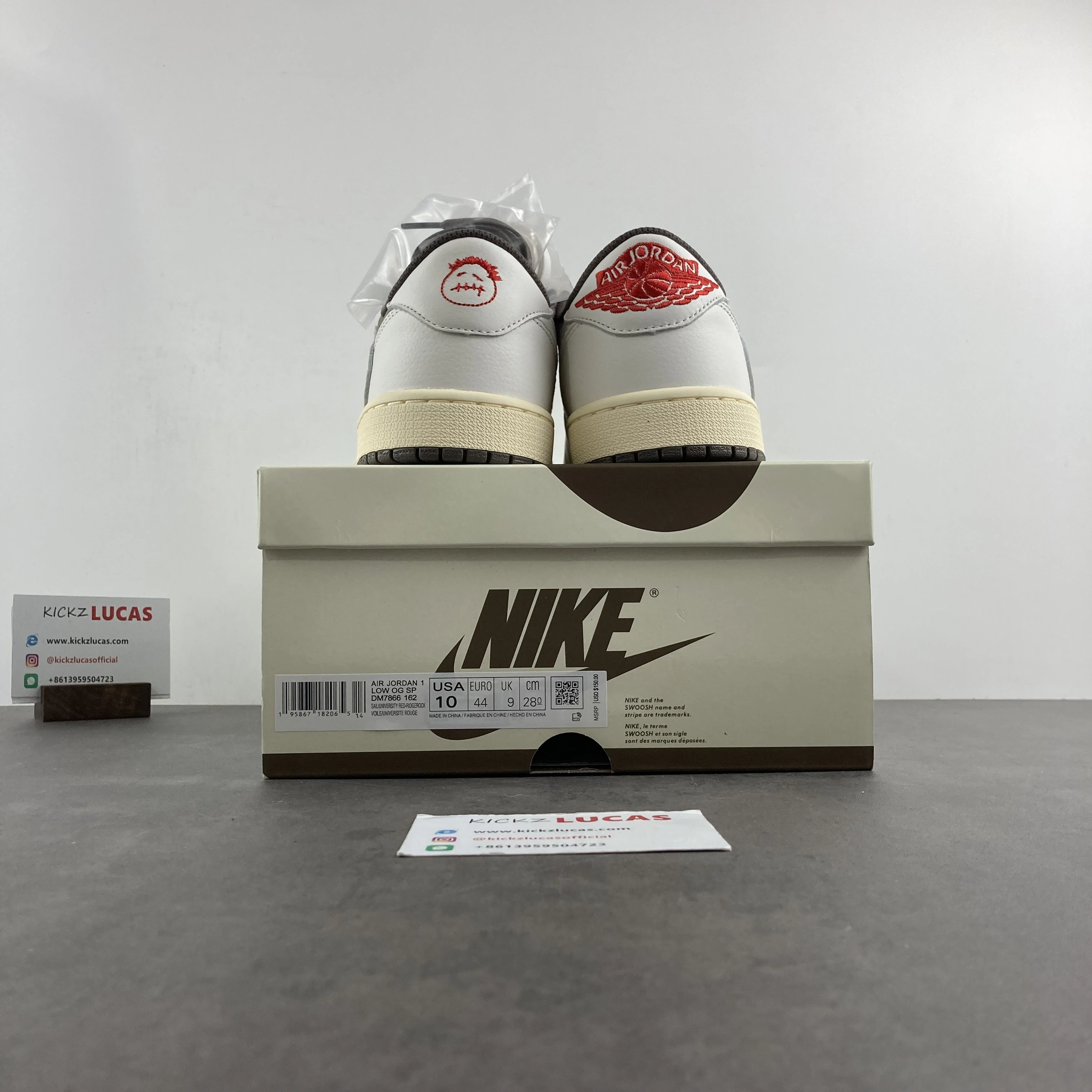 Air Jordan 1 Retro Low OG SP Travis Scott Reverse Mocha DM7866- Popular 1681