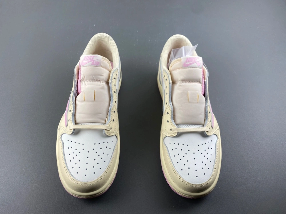 Air Jordan 1 Retro Low OG SP Travis Scott Shy Pink IQ7604- Popular 1320