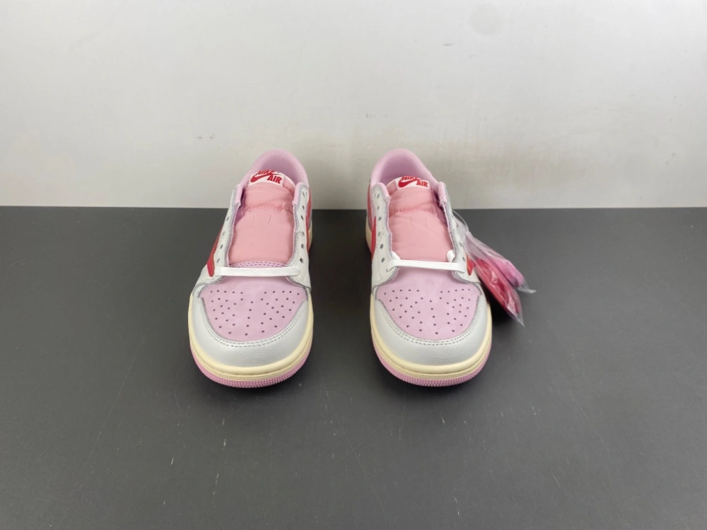 Durable Air Jordan 1 Retro Low OG SP Travis Scott Shy Pink IQ7604- 1323