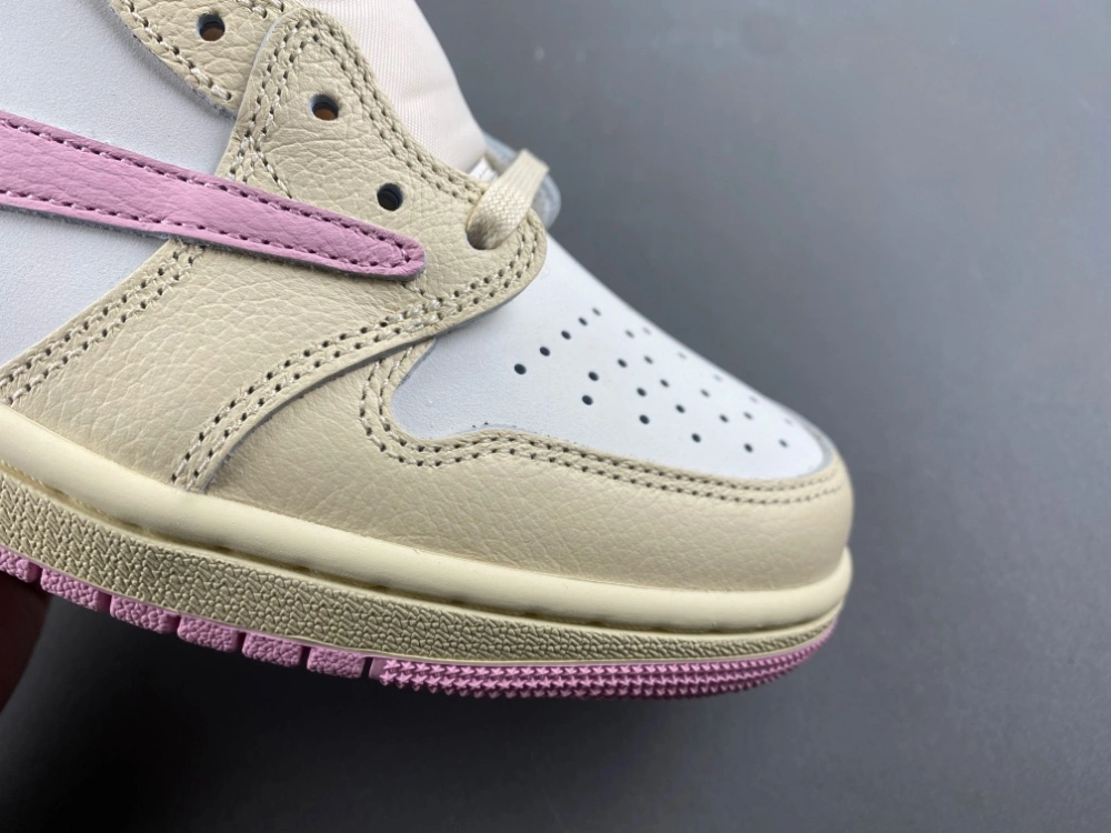 Air Jordan 1 Retro Low OG SP Travis Scott Shy Pink IQ7604- Popular 1320