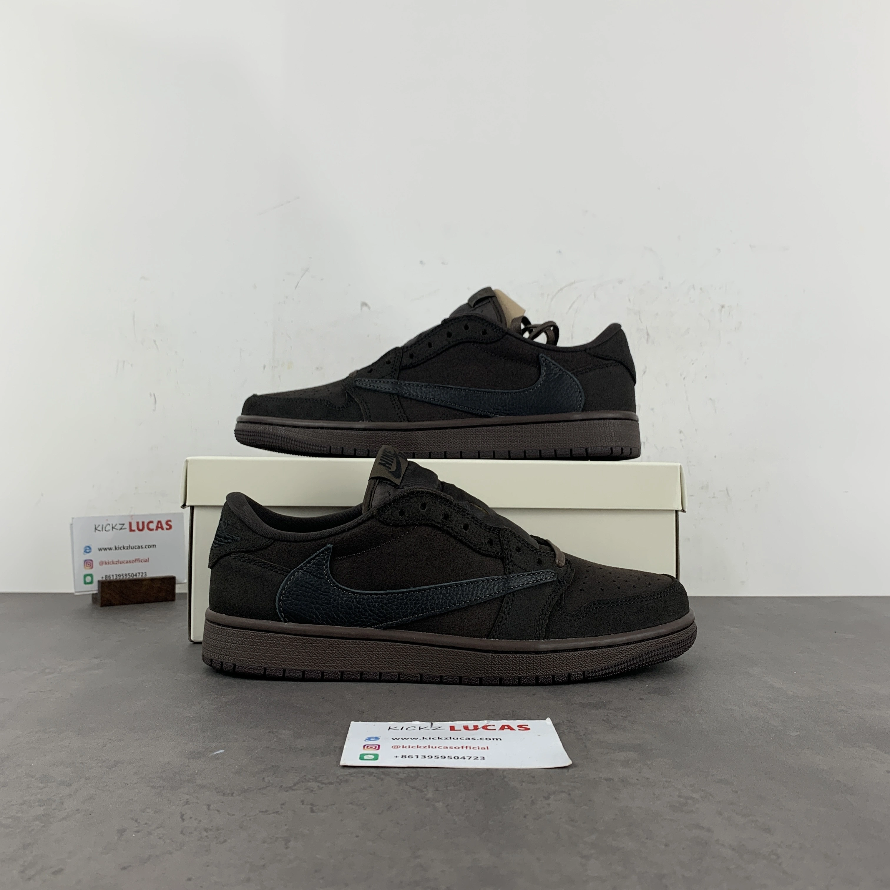 Air Jordan 1 Retro Low OG SP Travis Scott Velvet Brown DM7866- FastDry 1368