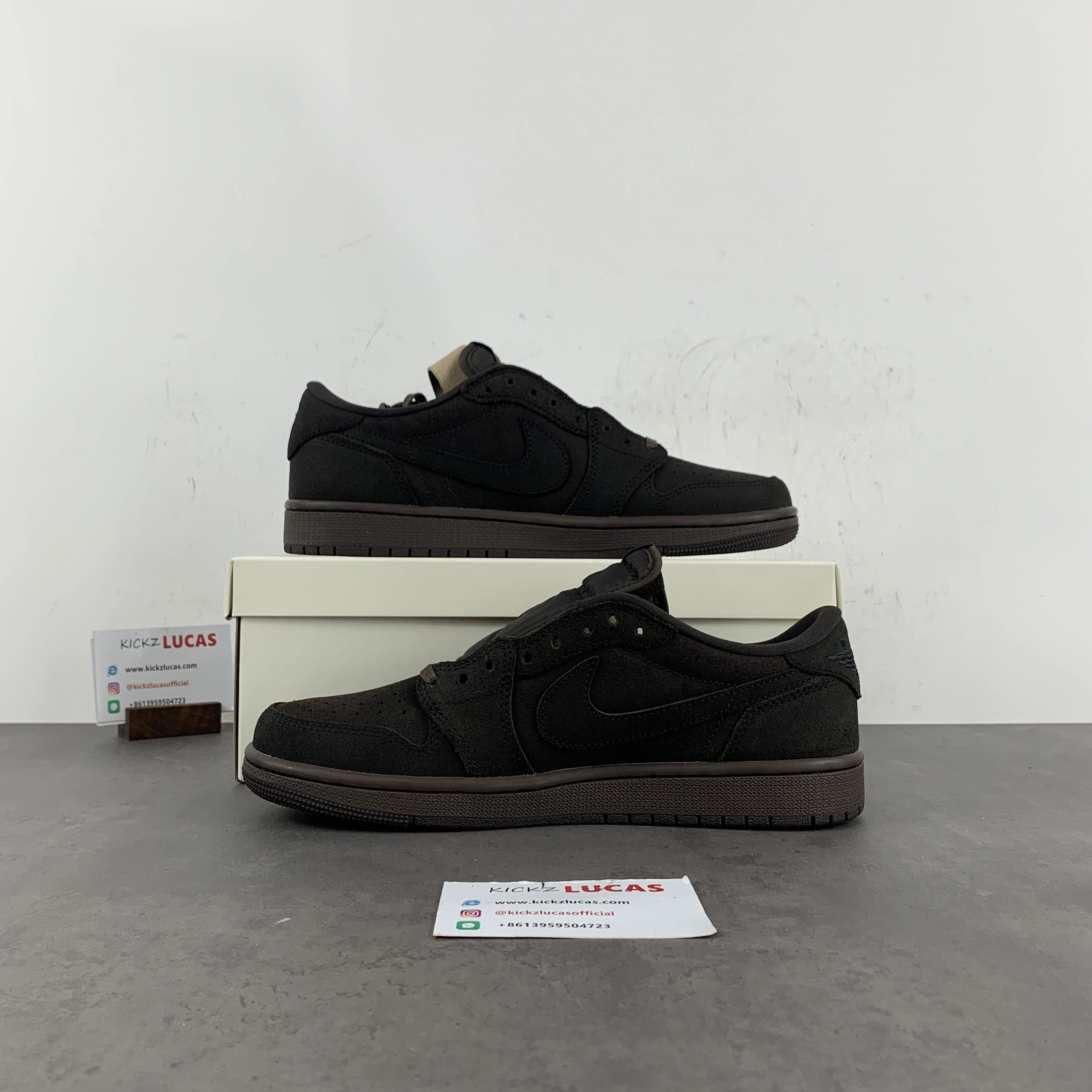 Air Jordan 1 Retro Low OG SP Travis Scott Velvet Brown DM7866- FastDry 1368