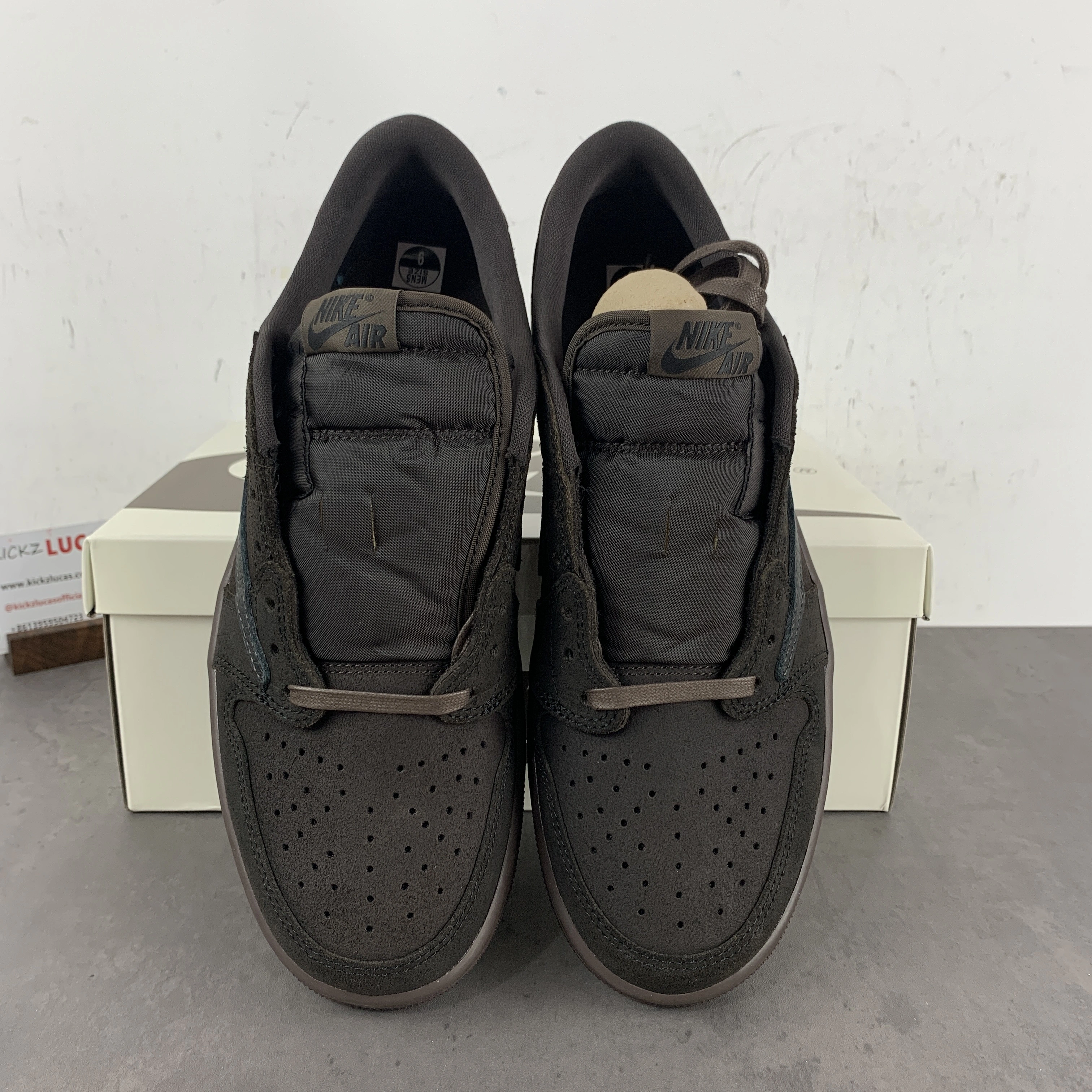 Air Jordan 1 Retro Low OG SP Travis Scott Velvet Brown DM7866- FastDry 1368