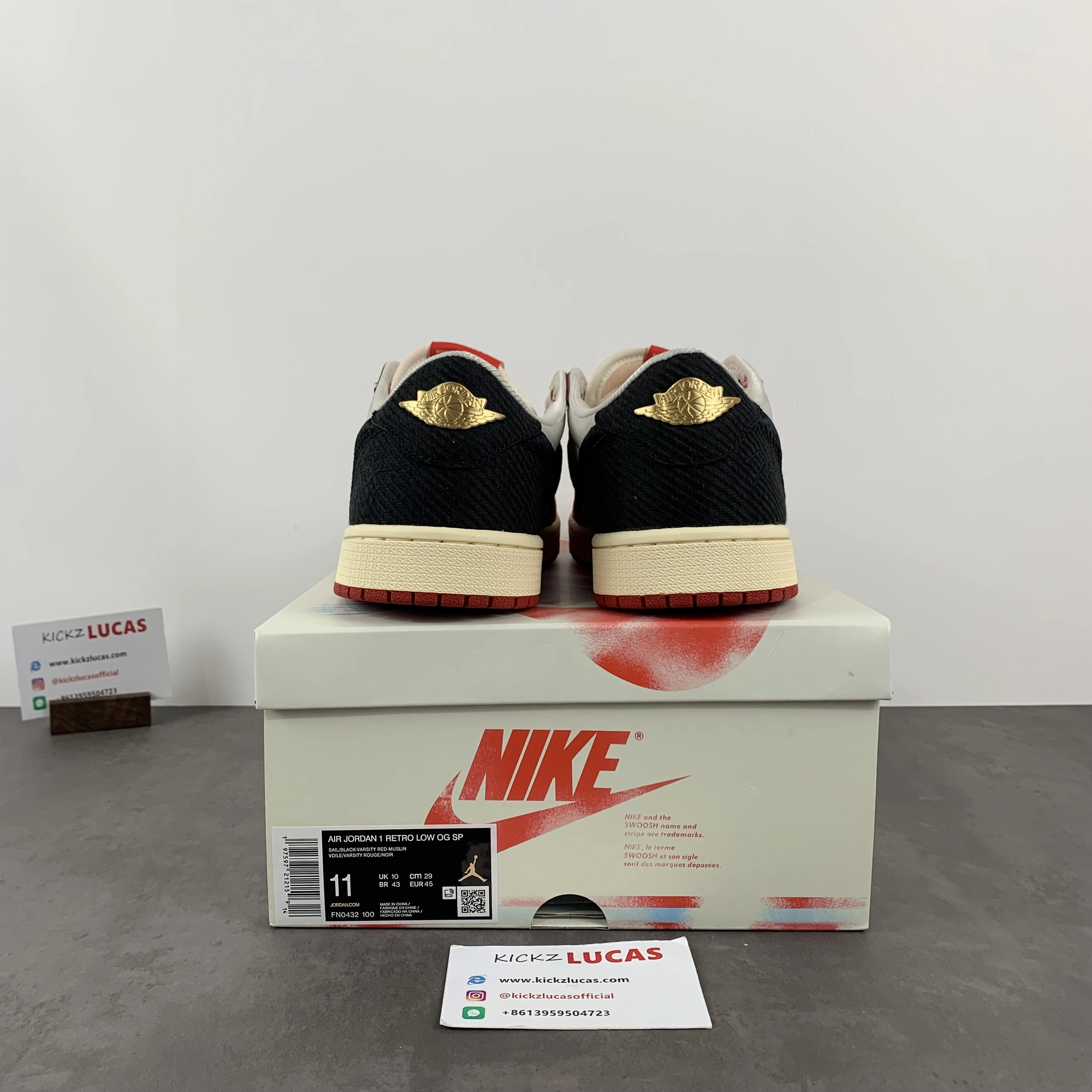 Air Jordan 1 Retro Low OG Trophy Room Away FN0432- Contemporary 1416