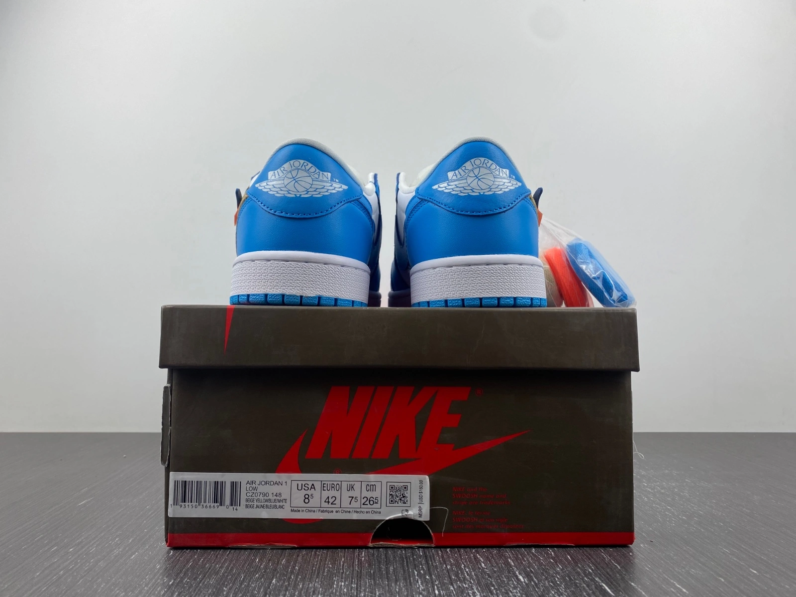 Air Jordan 1 Retro Low Off-White UNC CZ0790- Colorful 1567