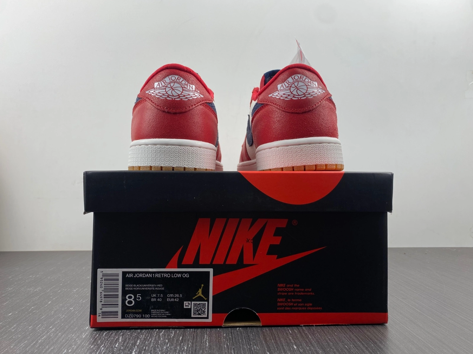TopPick Air Jordan 1 Retro Low Red DZ0790- 1544