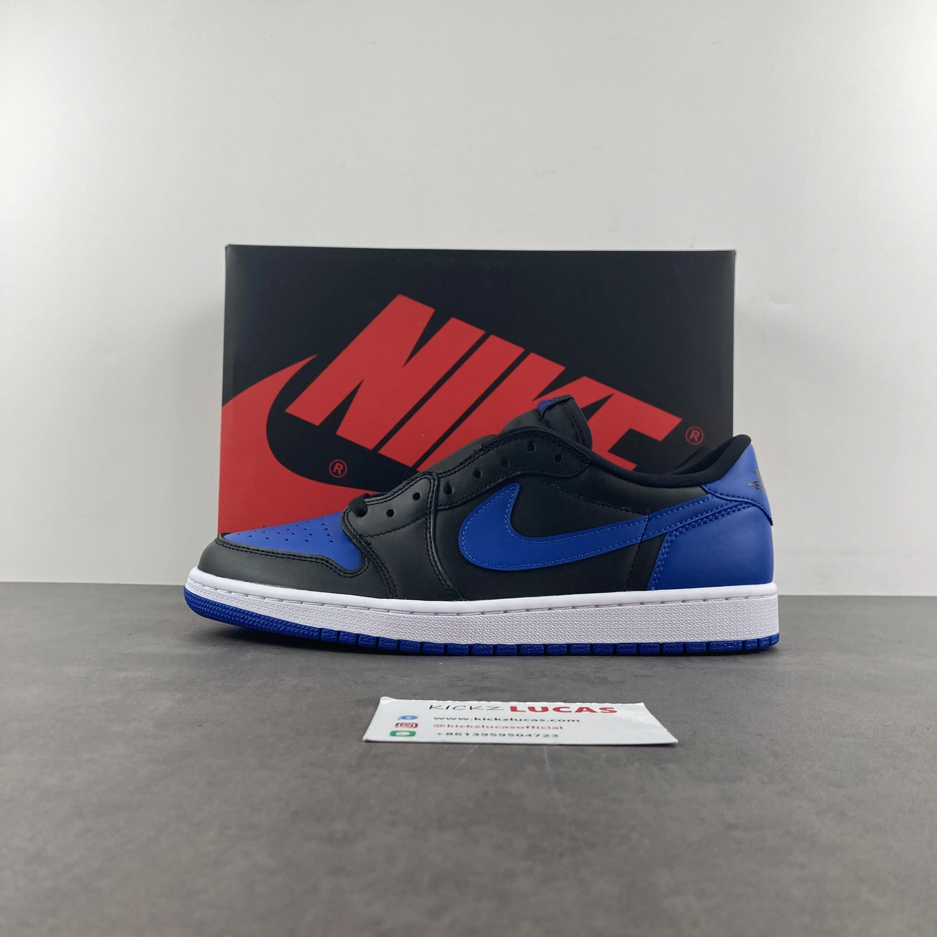 Air Jordan 1 Retro Low Royal 705329- Vibrant 1551