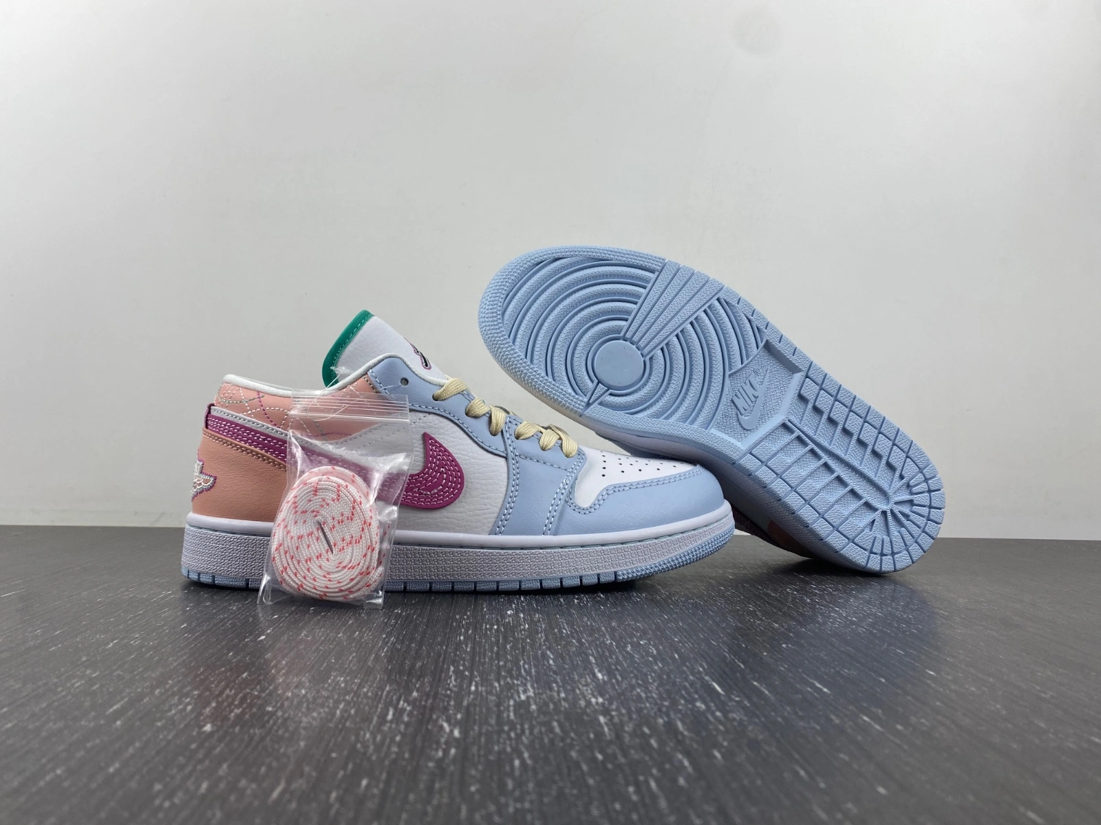 Colorful Air Jordan 1 Retro Low Sashiko Multi-Color FV3622- 1468