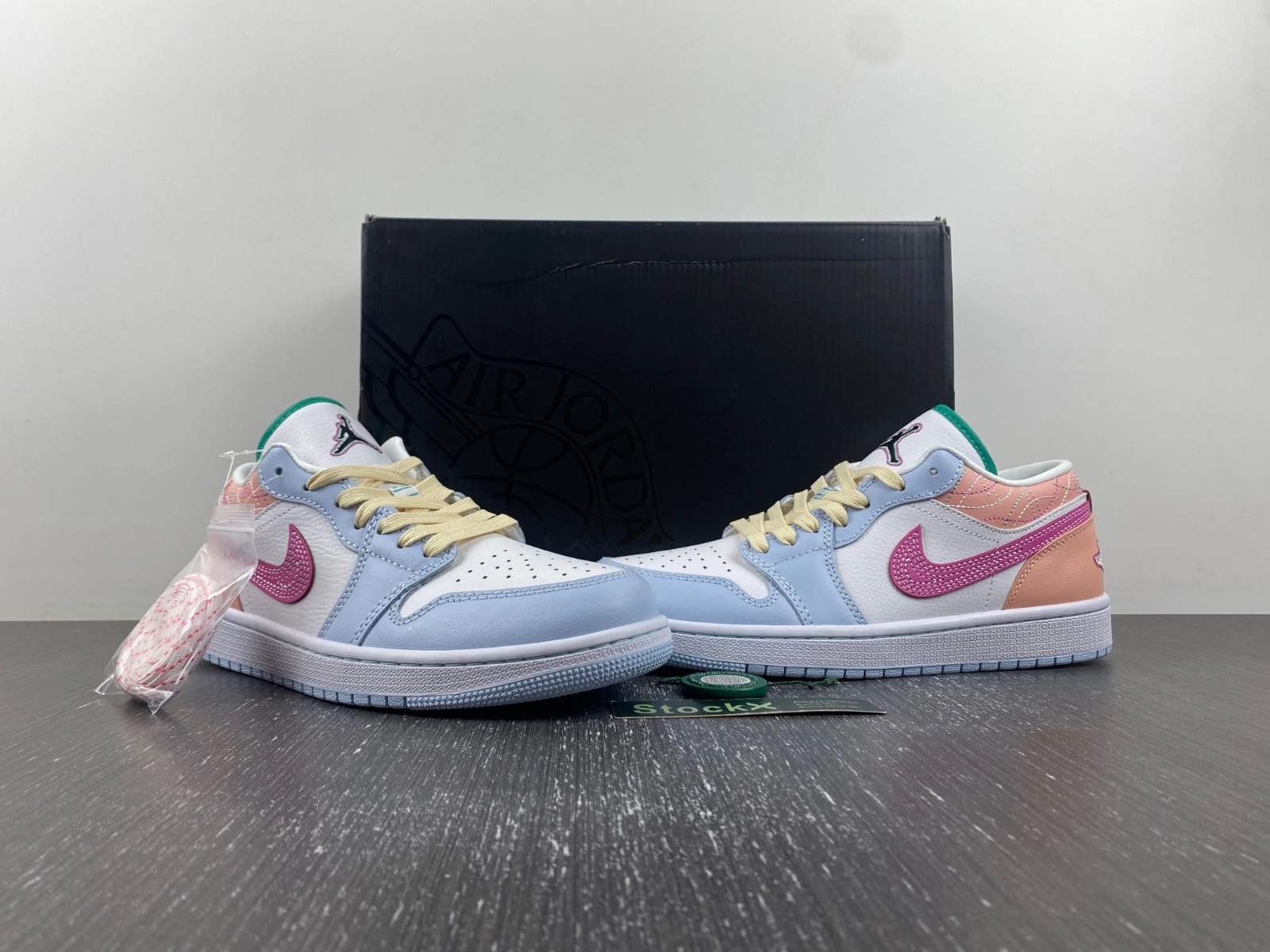Colorful Air Jordan 1 Retro Low Sashiko Multi-Color FV3622- 1468