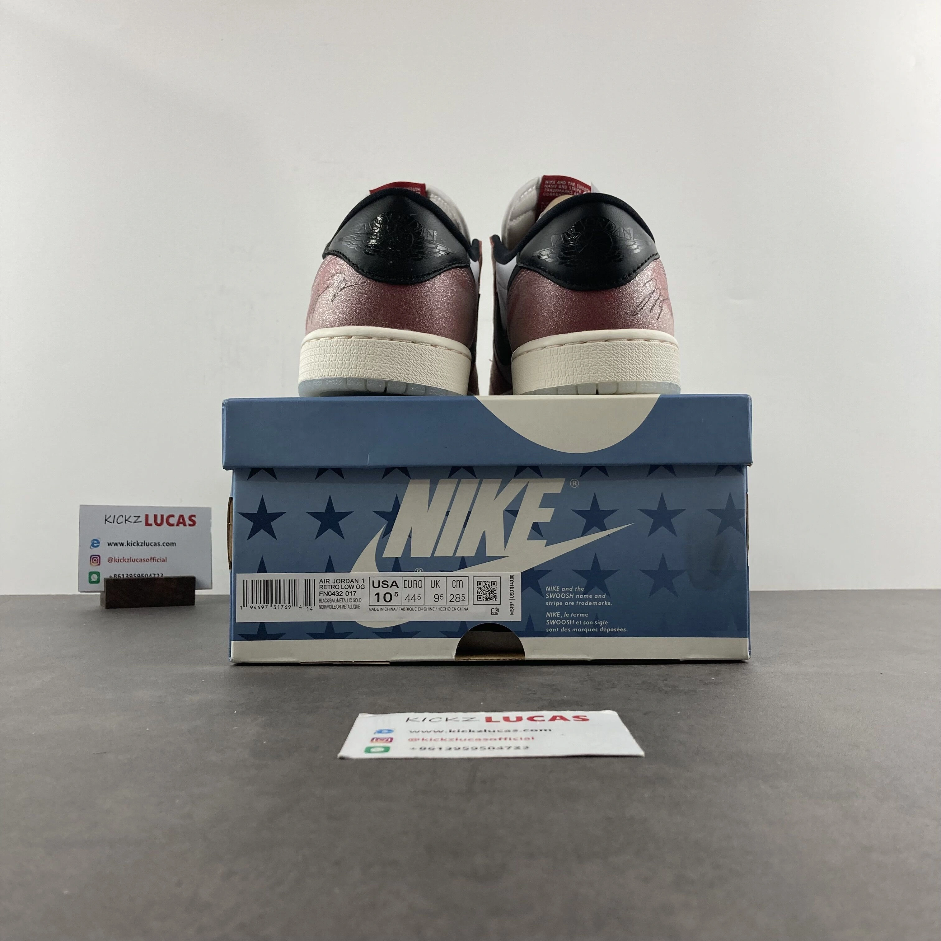 Air Jordan 1 Retro Low Trophy Room Chicago FN0432- Versatile 1508
