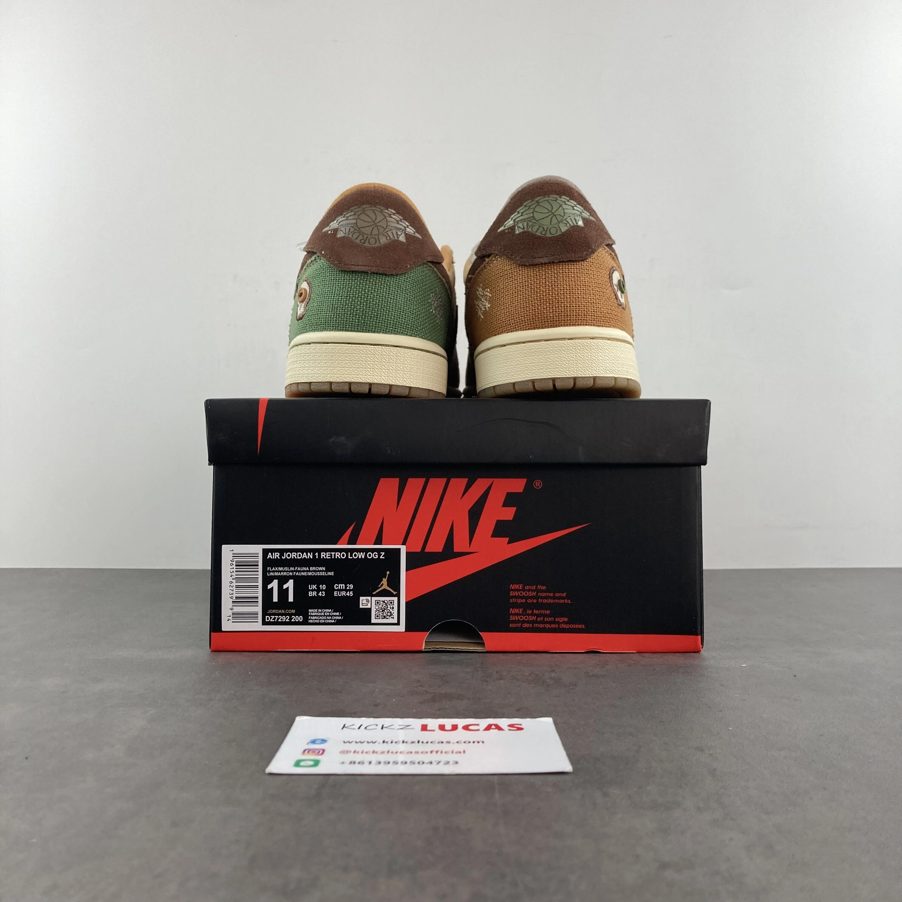 Air Jordan 1 Retro Low x Zion Williamson Voodoo DZ7292- SportInspired 1611
