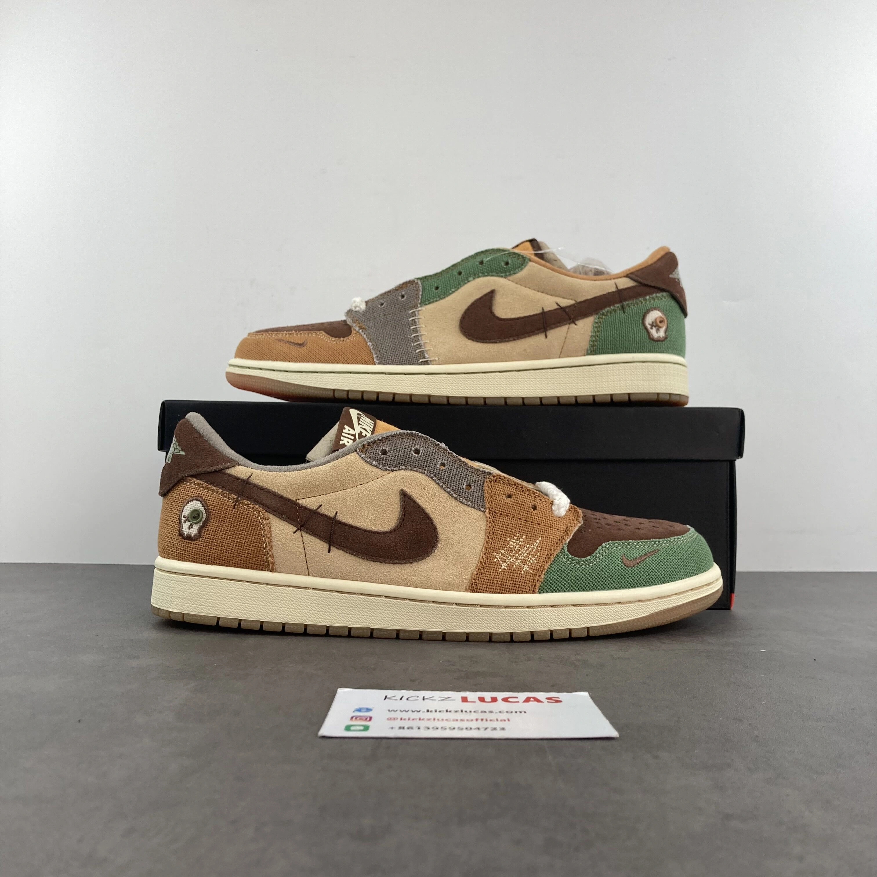 Air Jordan 1 Retro Low x Zion Williamson Voodoo DZ7292- SportInspired 1611