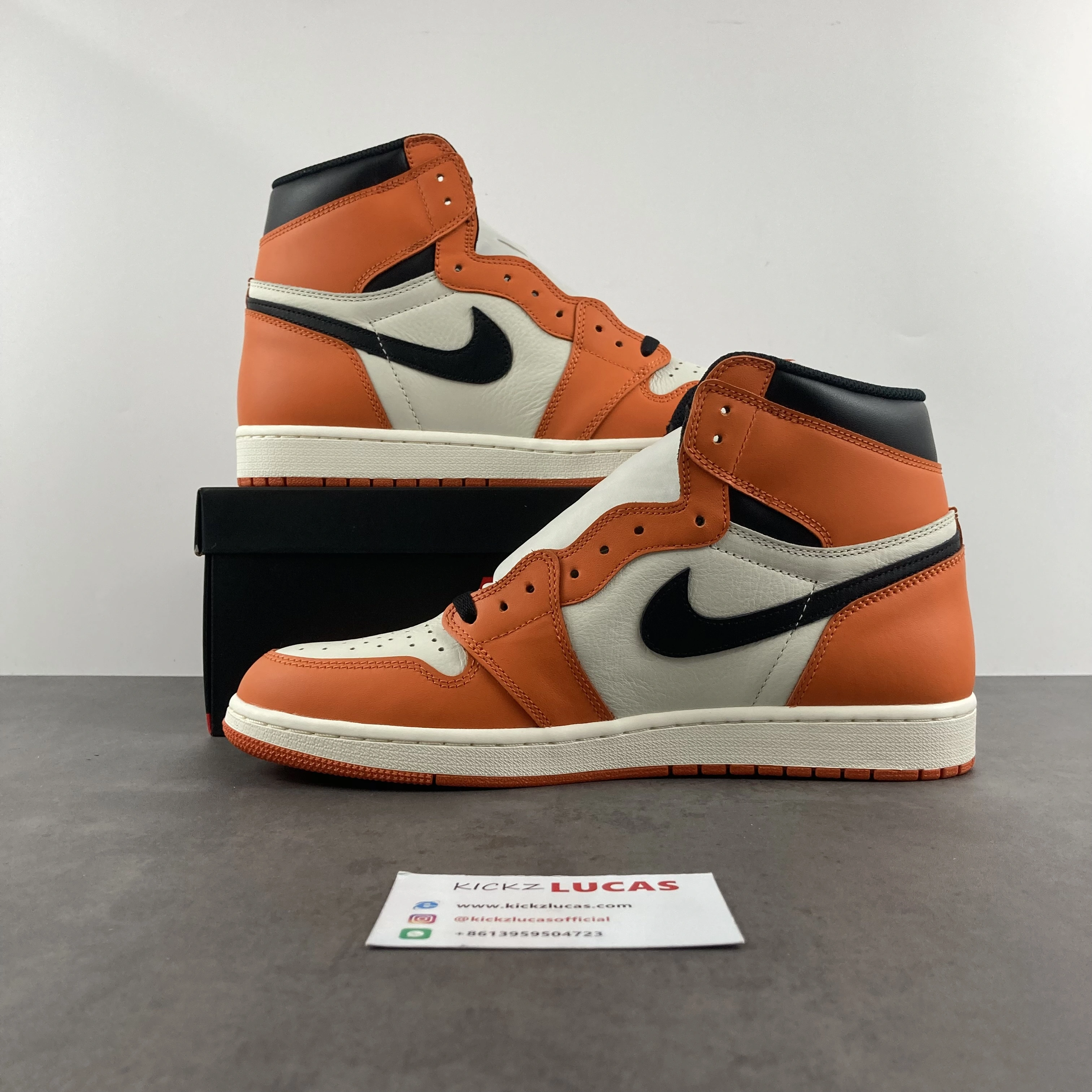 Air Jordan 1 Retro Reverse Shattered Backboard 555088- Snug 1782